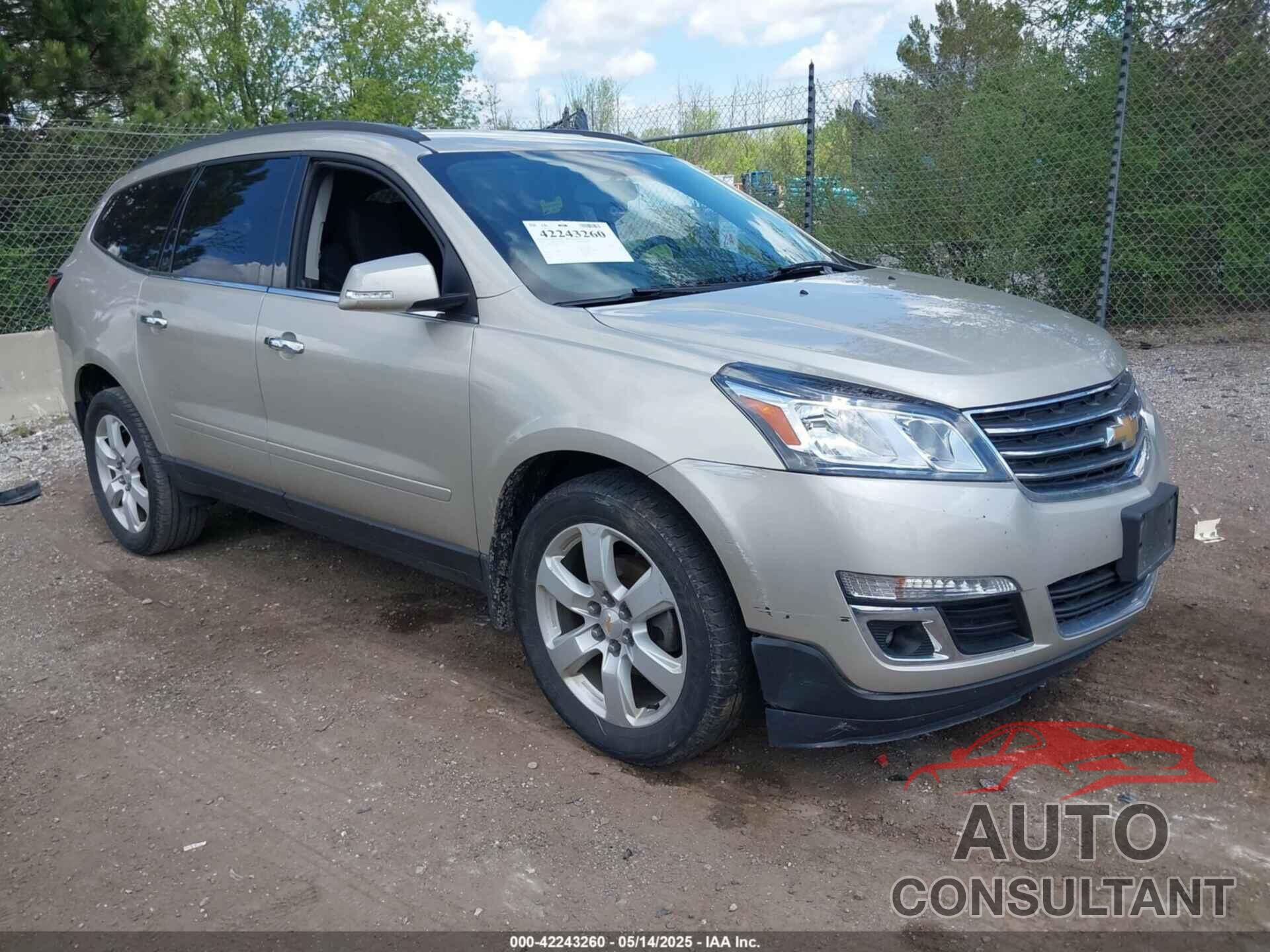 CHEVROLET TRAVERSE 2016 - 1GNKVGKD3GJ195932