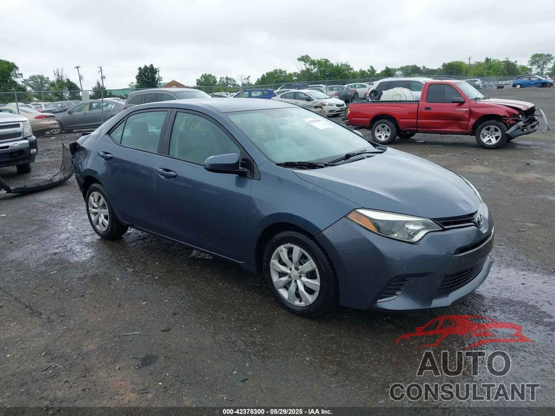 TOYOTA COROLLA 2016 - 2T1BURHE2GC698001