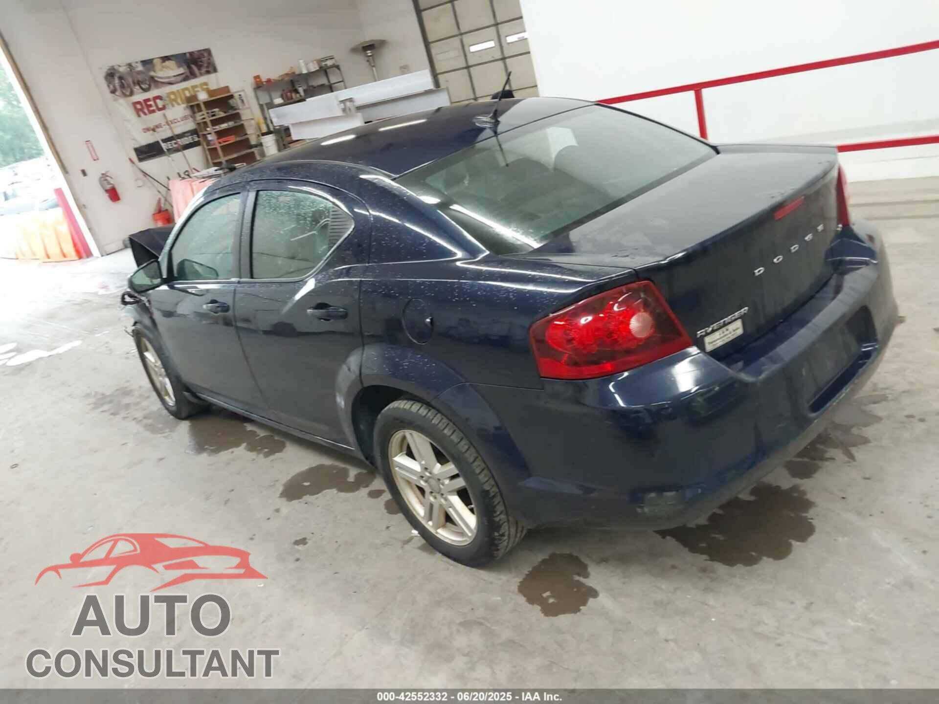 DODGE AVENGER 2013 - 1C3CDZCB9DN636707