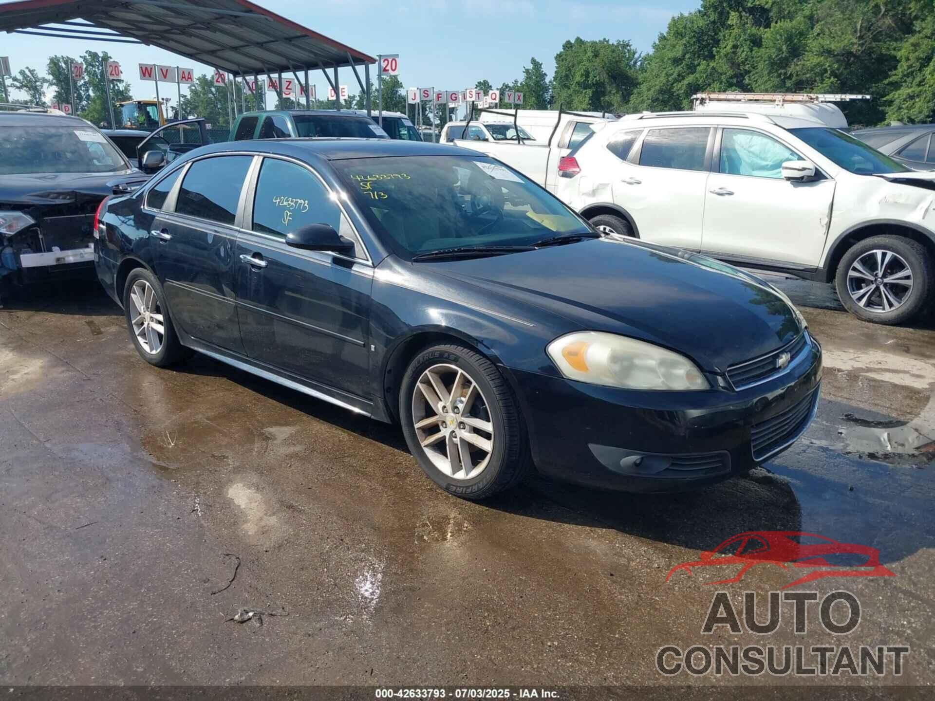 CHEVROLET IMPALA 2009 - 2G1WU57M591212164