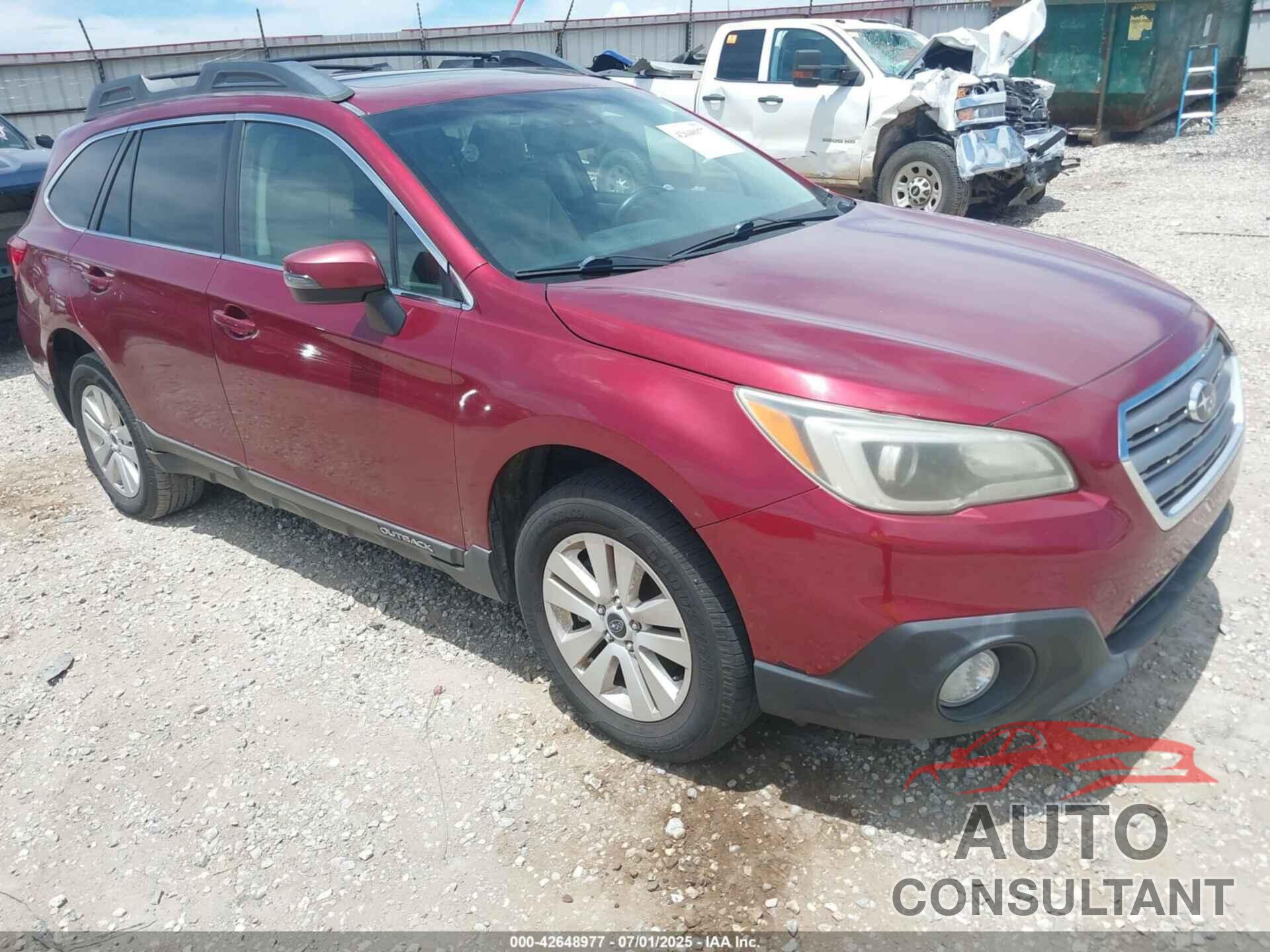 SUBARU OUTBACK 2015 - 4S4BSBHC9F3290626