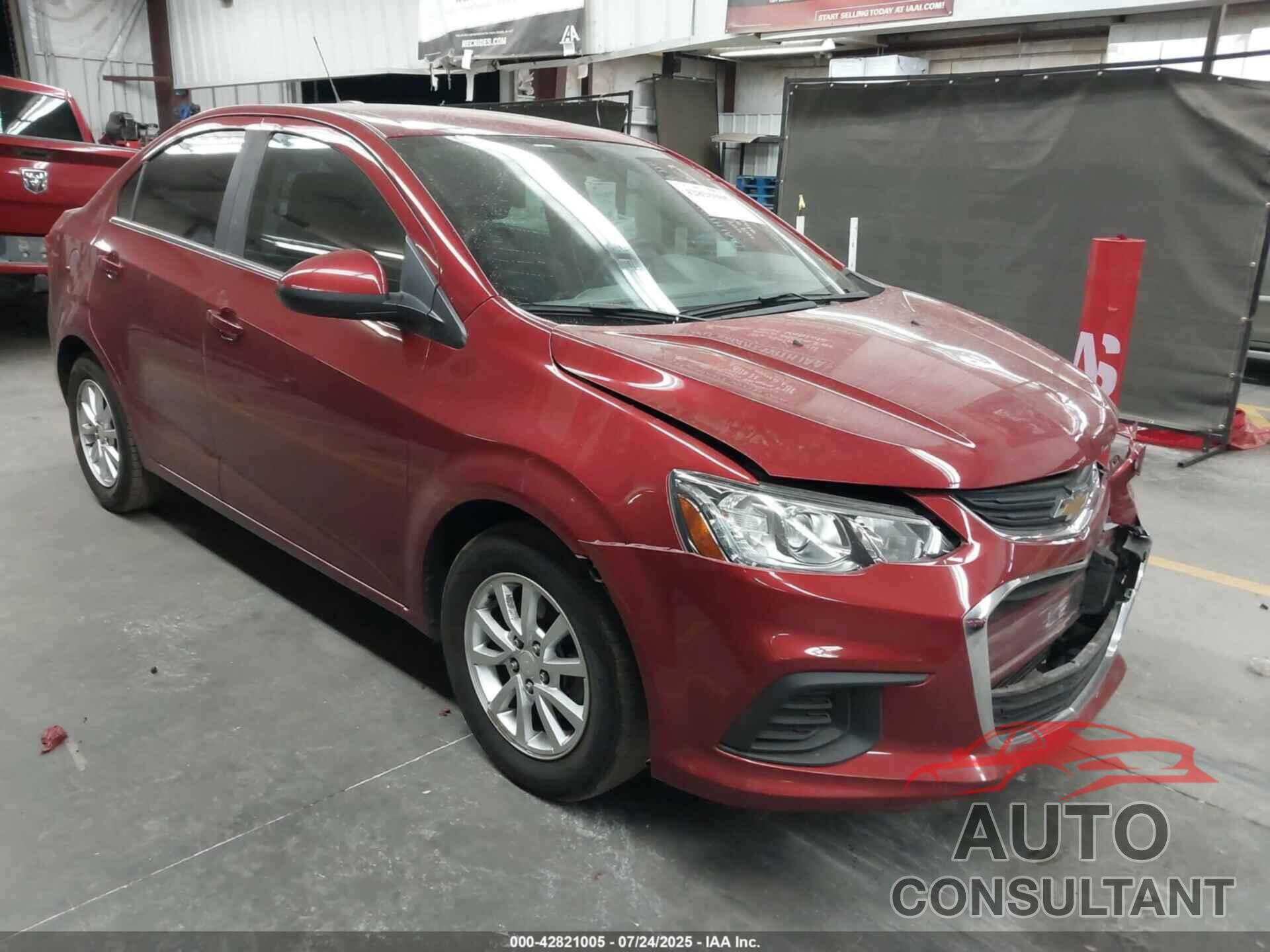 CHEVROLET SONIC 2019 - 1G1JD5SB7K4120175