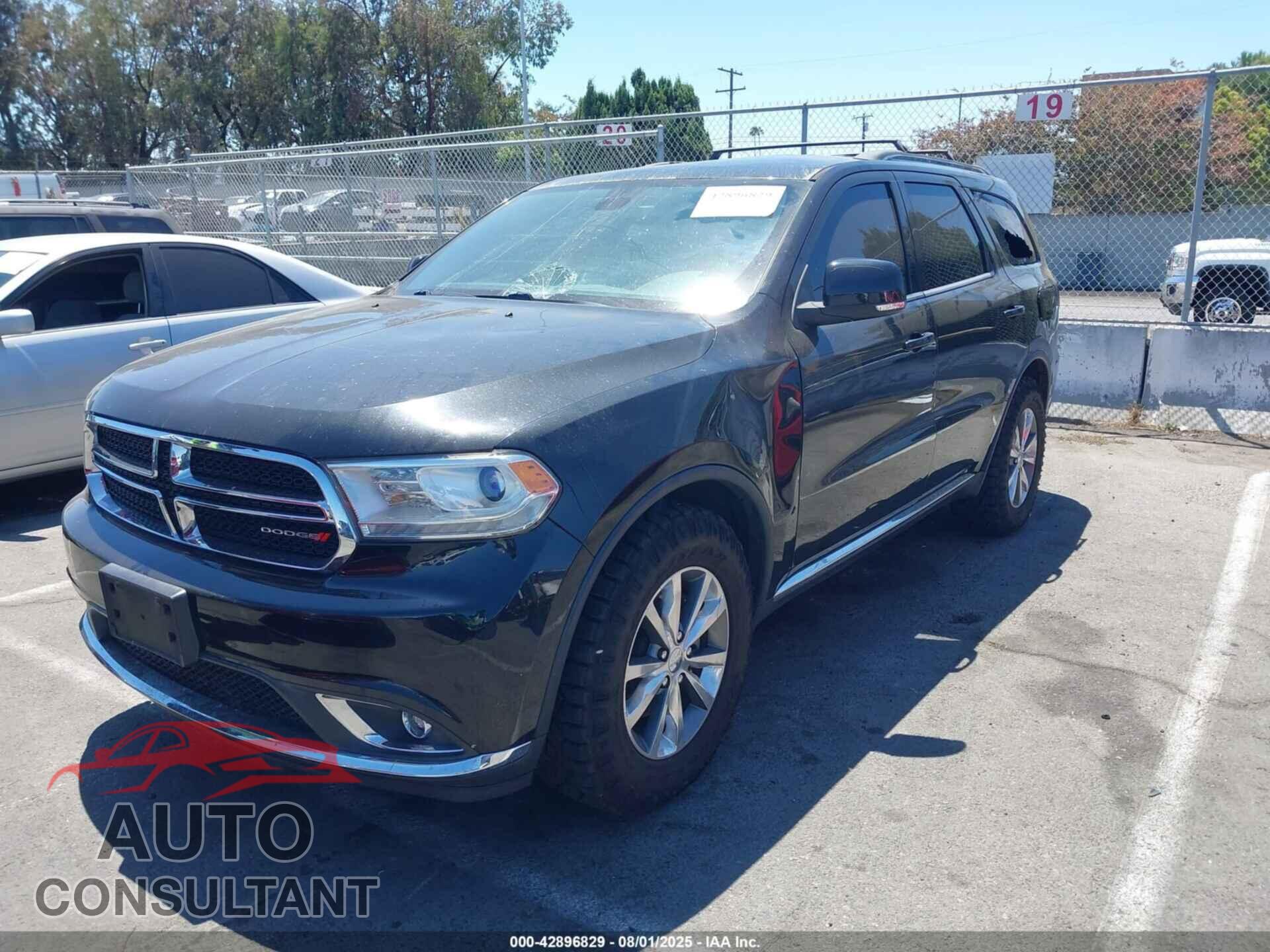 DODGE DURANGO 2015 - 1C4RDHDGXFC737408