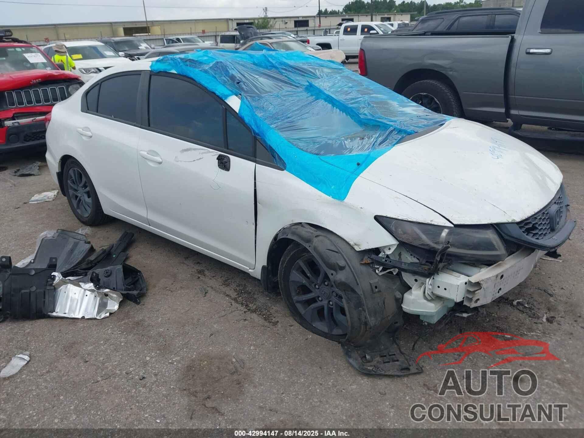 HONDA CIVIC 2013 - 19XFB2F90DE057981