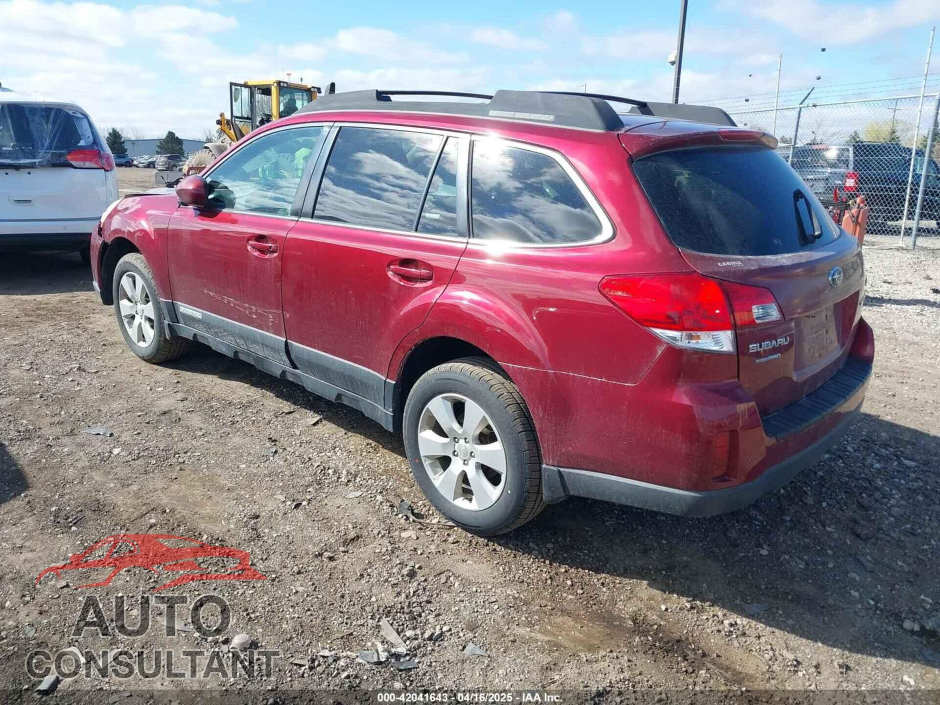 SUBARU OUTBACK 2012 - 4S4BRCCC7C3241137