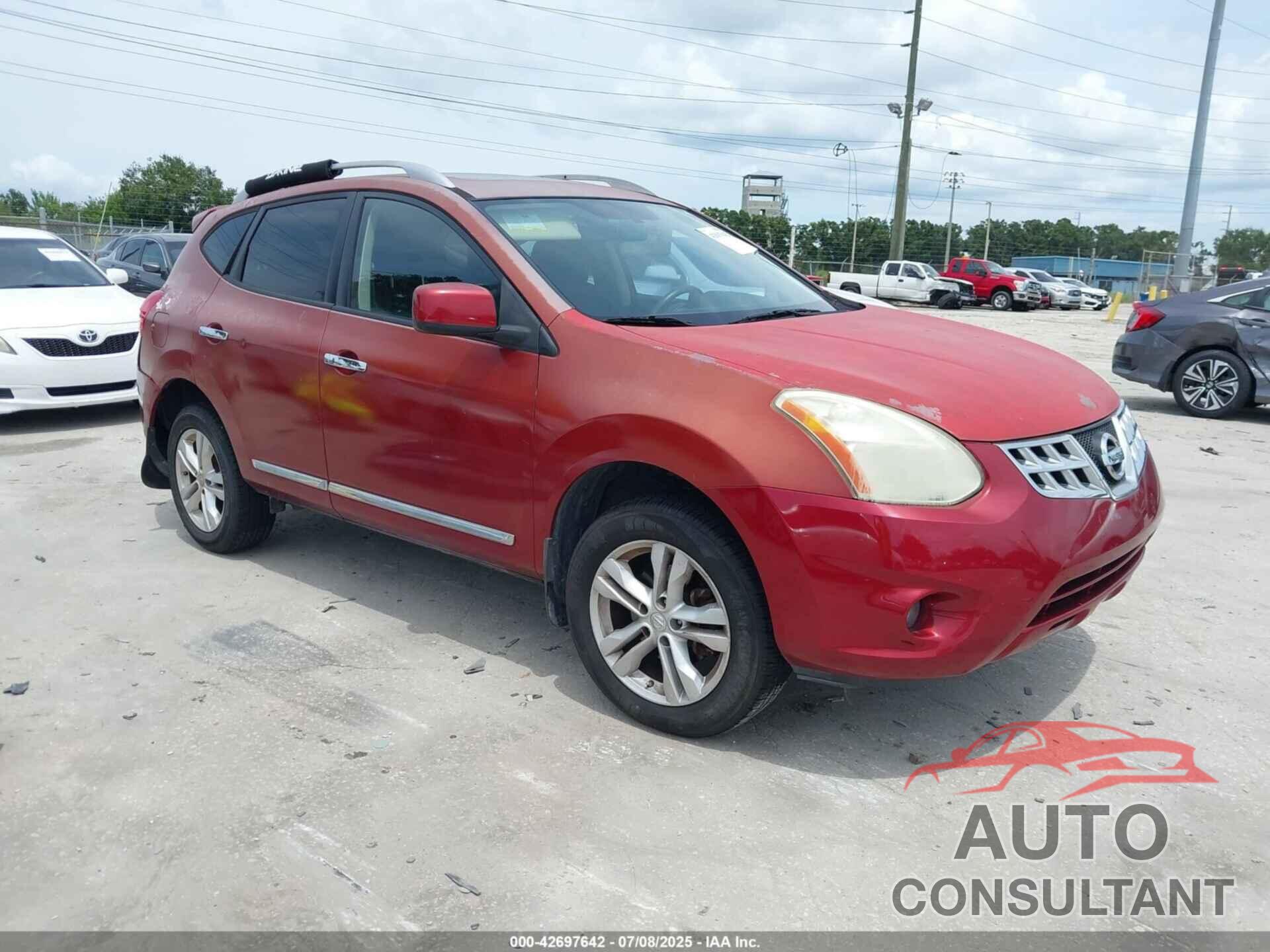 NISSAN ROGUE 2013 - JN8AS5MT8DW006748