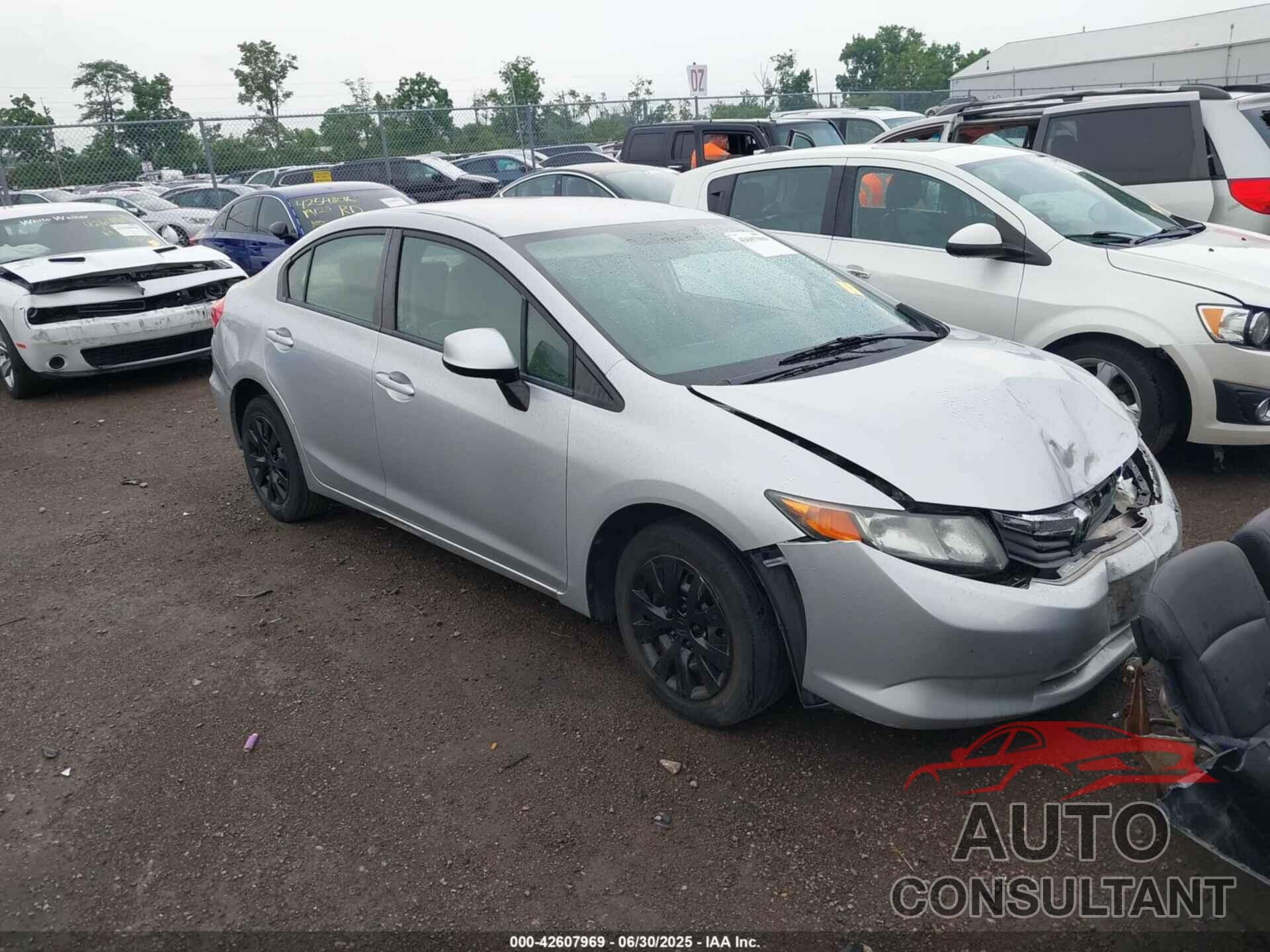 HONDA CIVIC 2012 - 19XFB2F51CE065955