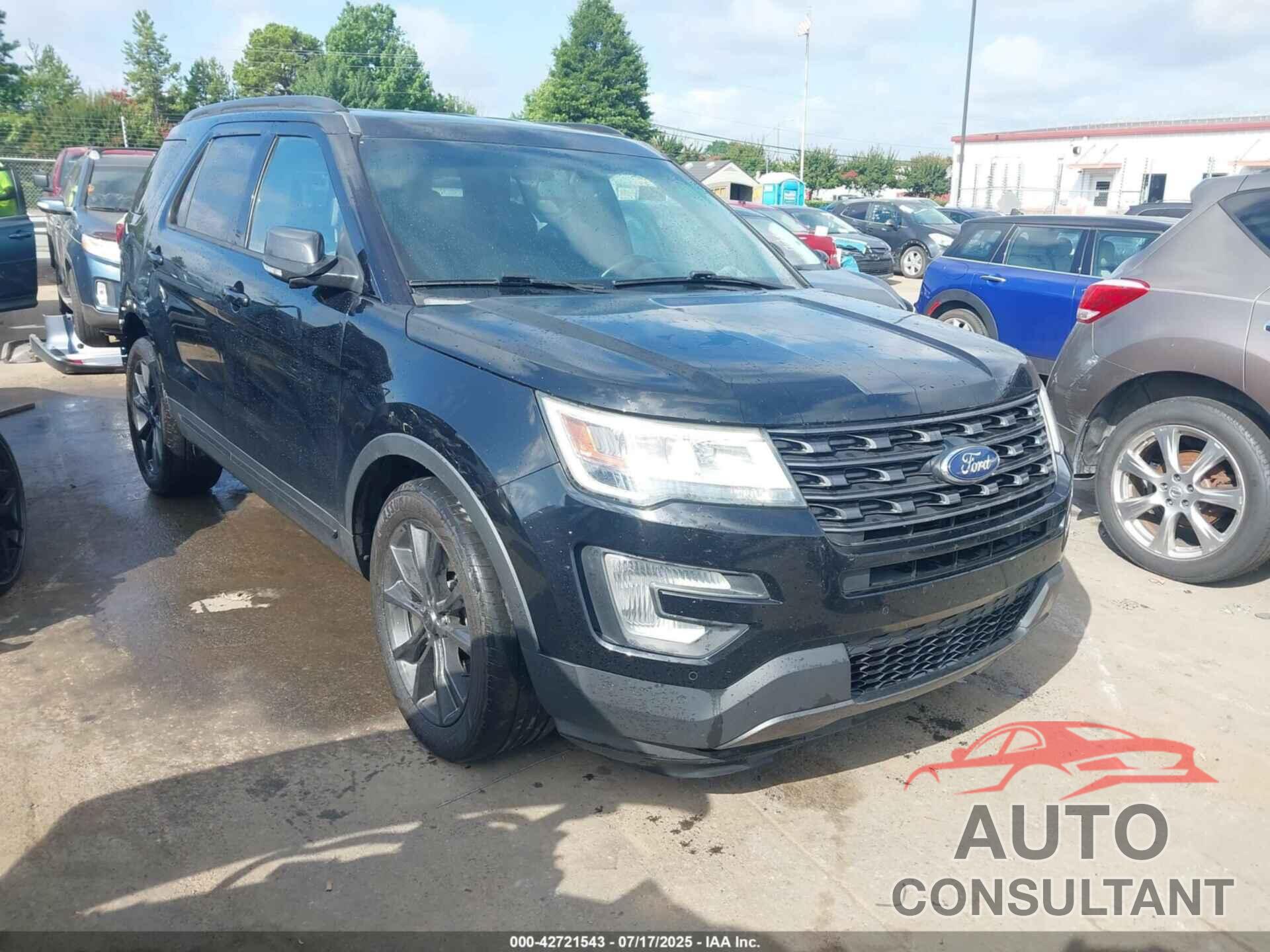FORD EXPLORER 2017 - 1FM5K7D88HGA74774