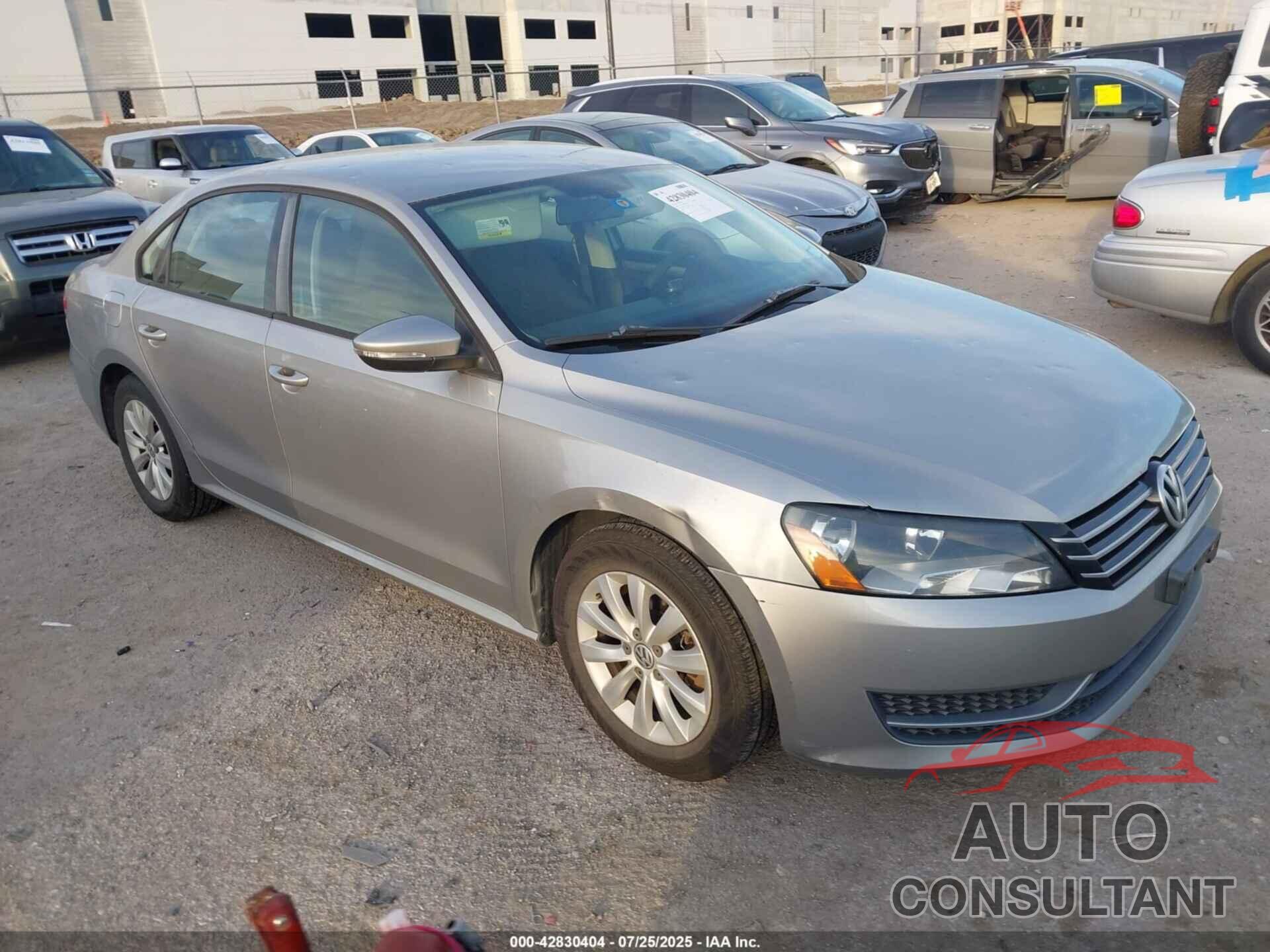 VOLKSWAGEN PASSAT 2012 - 1VWAP7A36CC052041