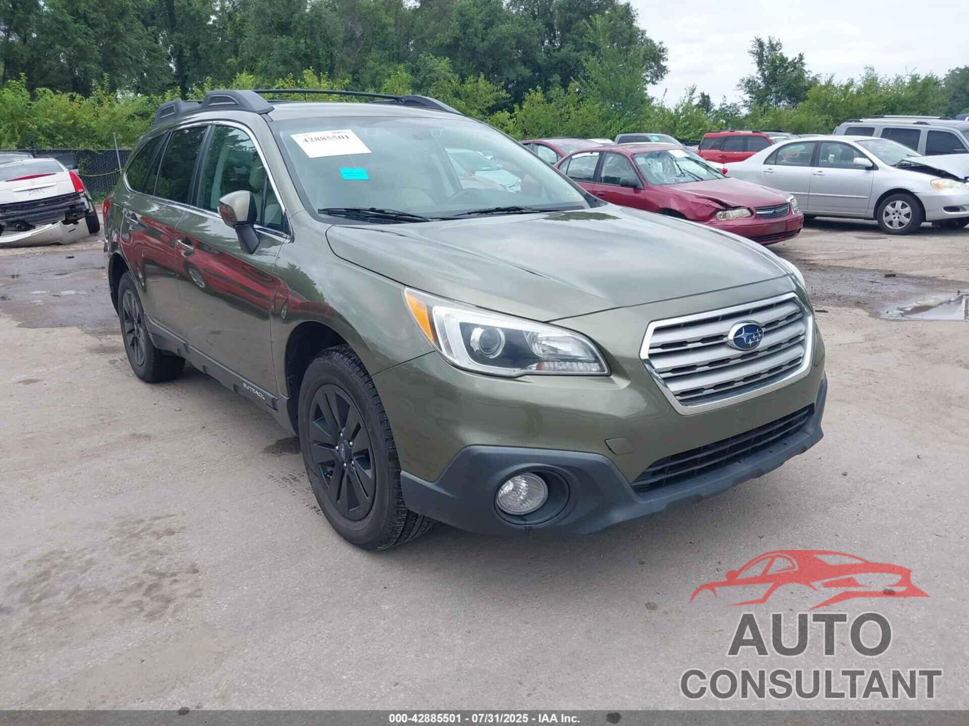 SUBARU OUTBACK 2015 - 4S4BSAHC6F3224335