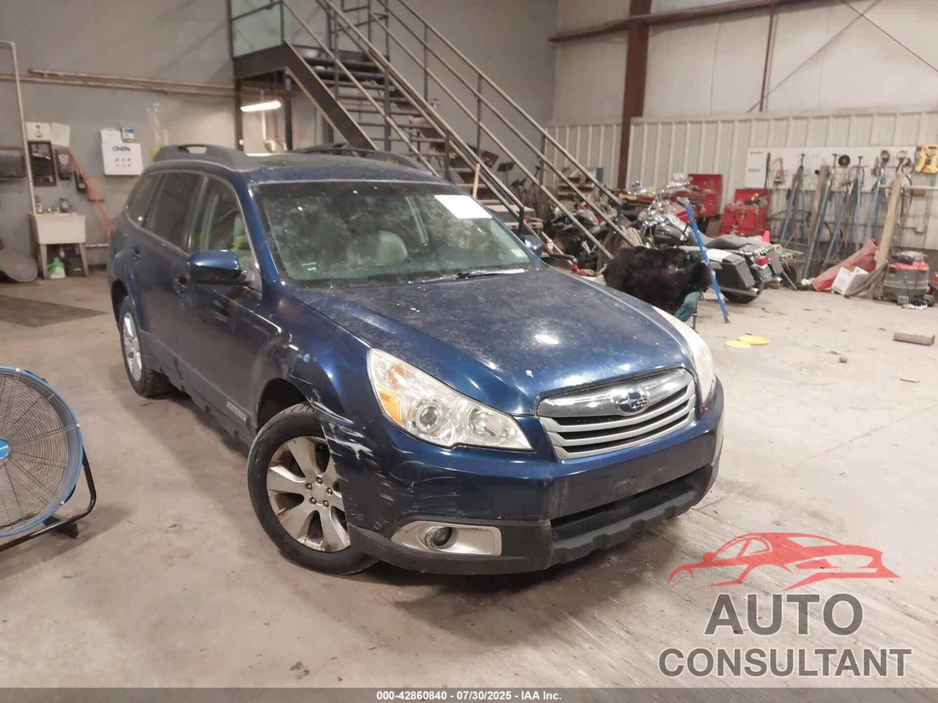 SUBARU OUTBACK 2011 - 4S4BRBKC6B3373865