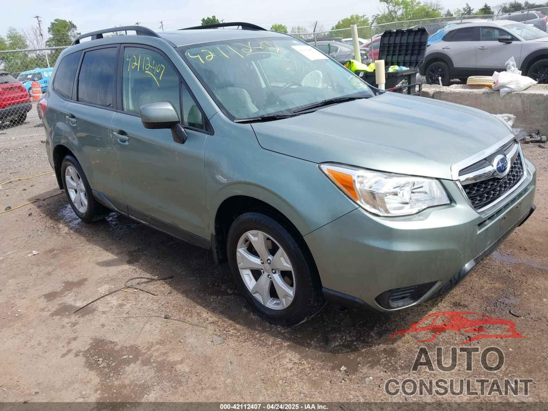 SUBARU FORESTER 2016 - JF2SJADC1GH417530