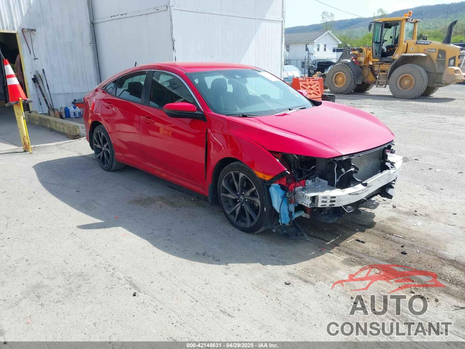 HONDA CIVIC 2021 - 2HGFC2F84MH536320