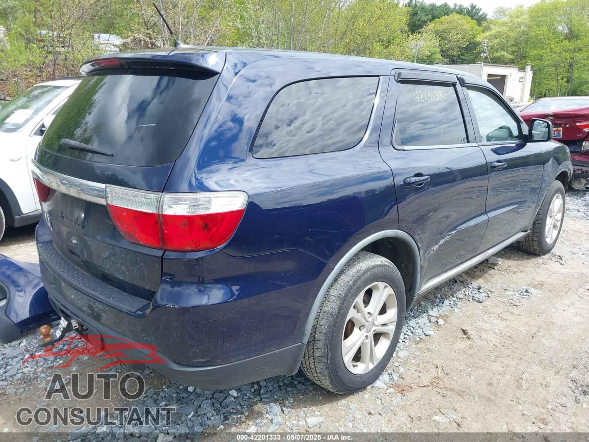 DODGE DURANGO 2012 - 1C4RDJAG7CC213138