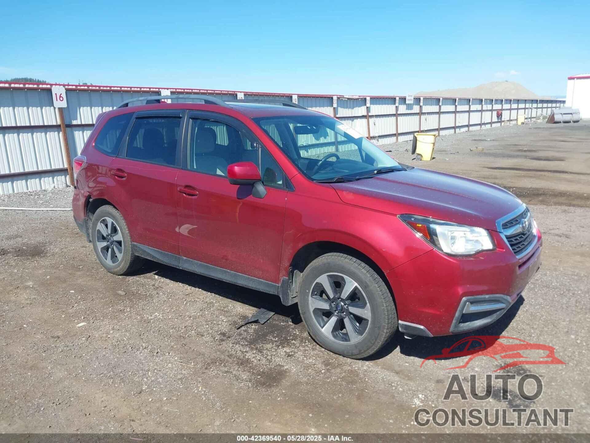 SUBARU FORESTER 2017 - JF2SJAEC5HH404960