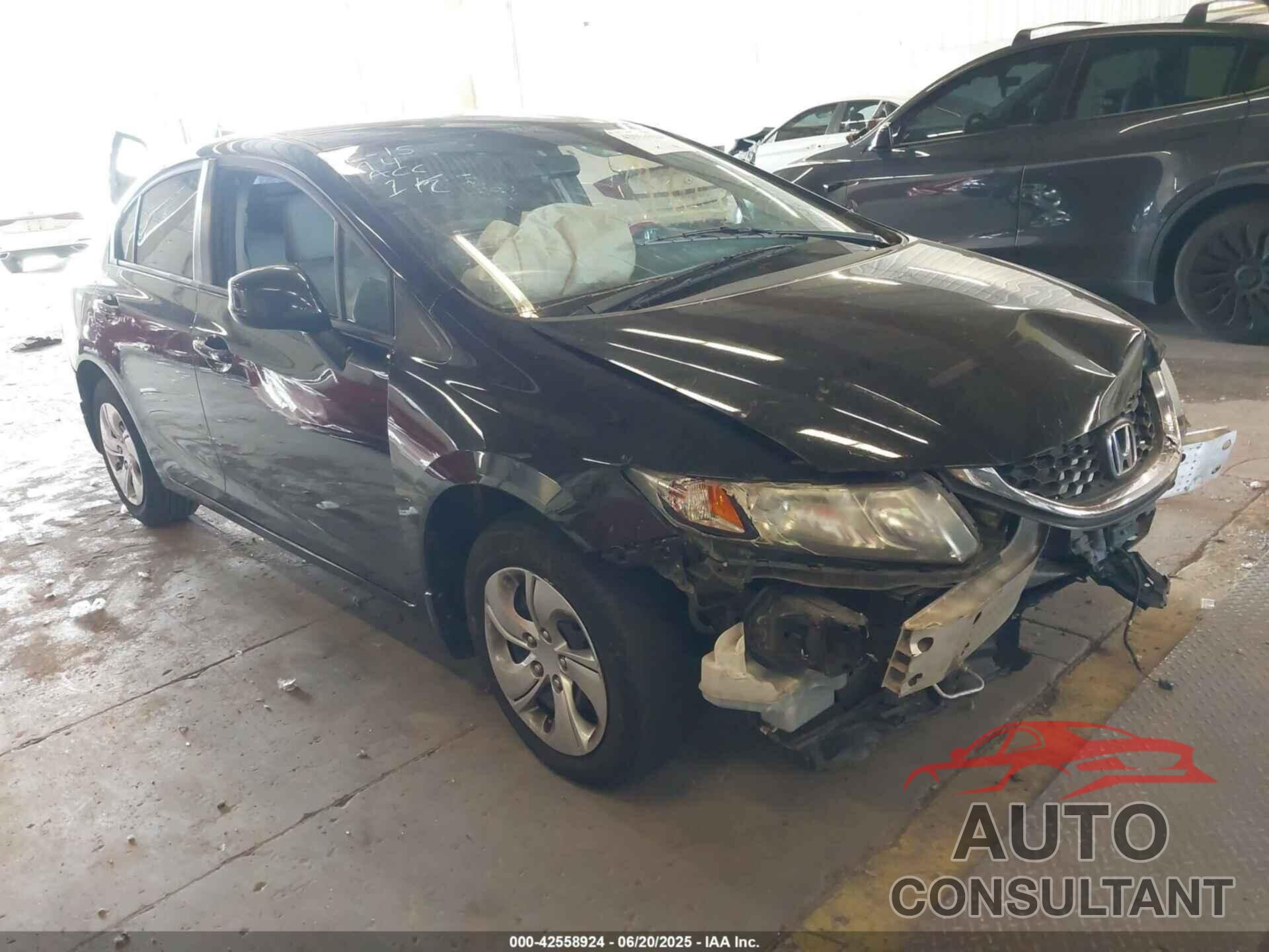 HONDA CIVIC 2013 - 19XFB2F51DE209733