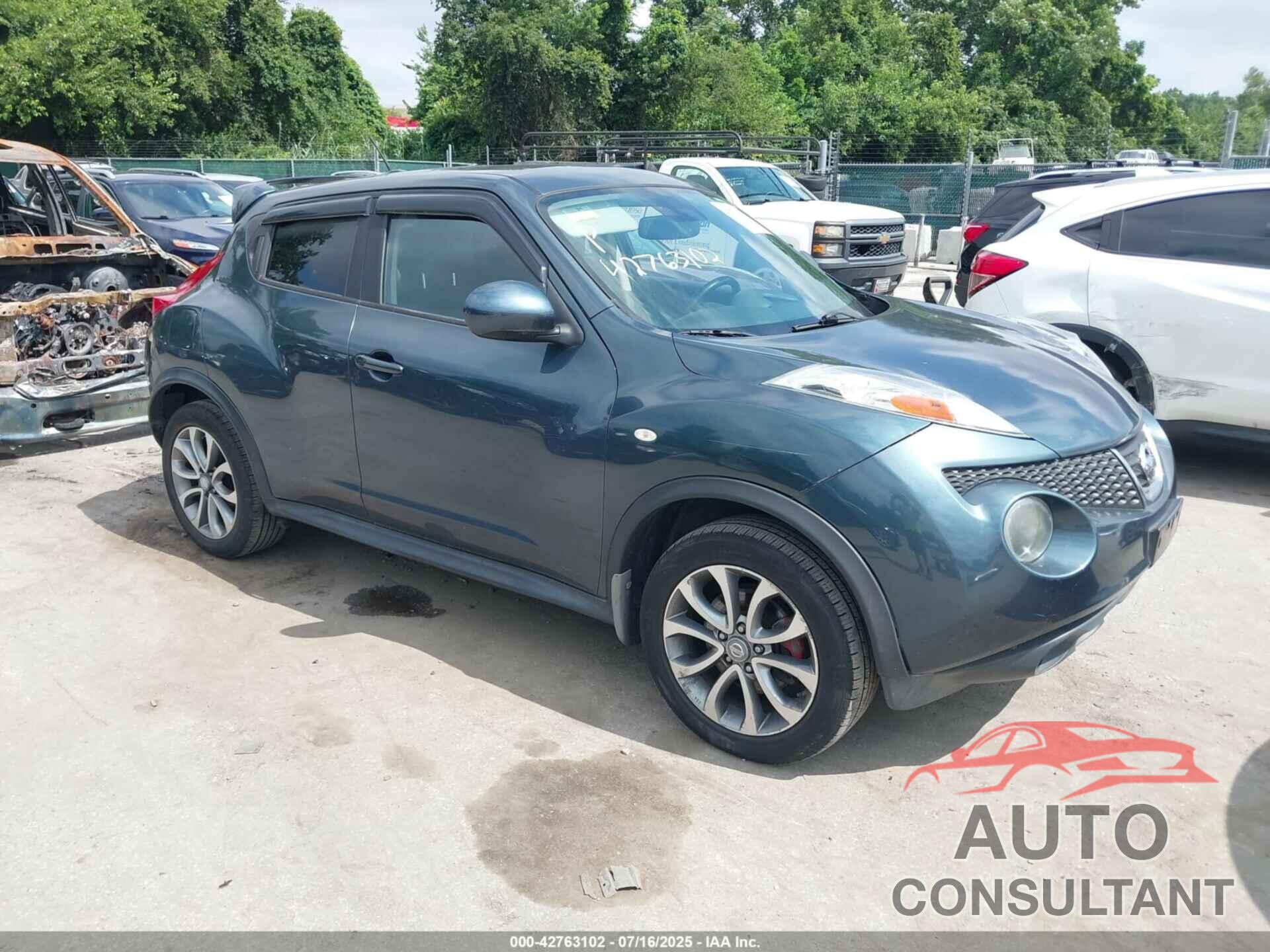 NISSAN JUKE 2012 - JN8AF5MV6CT113335