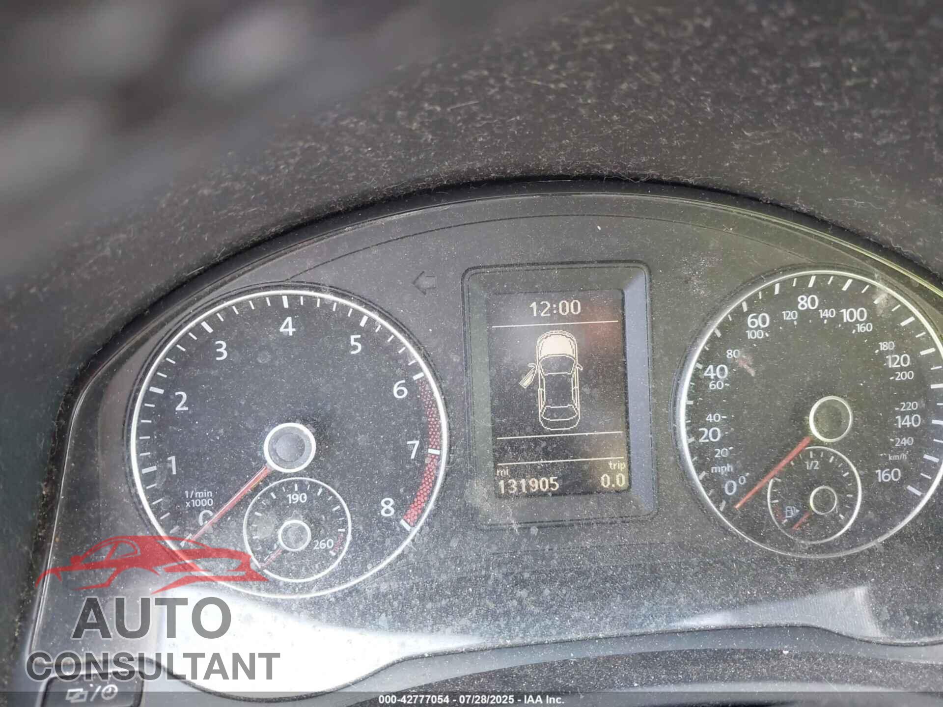 VOLKSWAGEN EOS 2014 - WVWBW8AH5EV005120