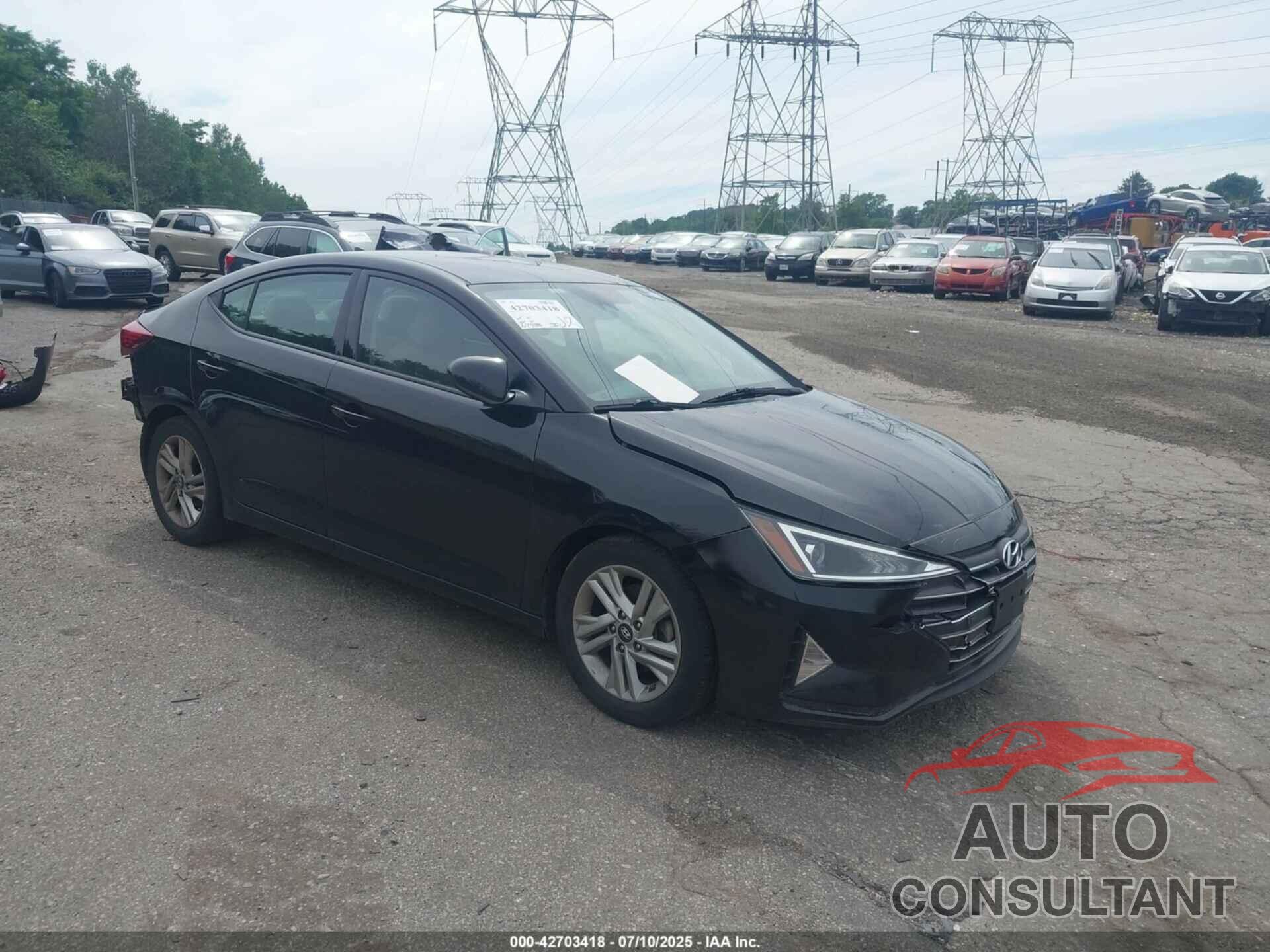 HYUNDAI ELANTRA 2020 - 5NPD84LF2LH626805