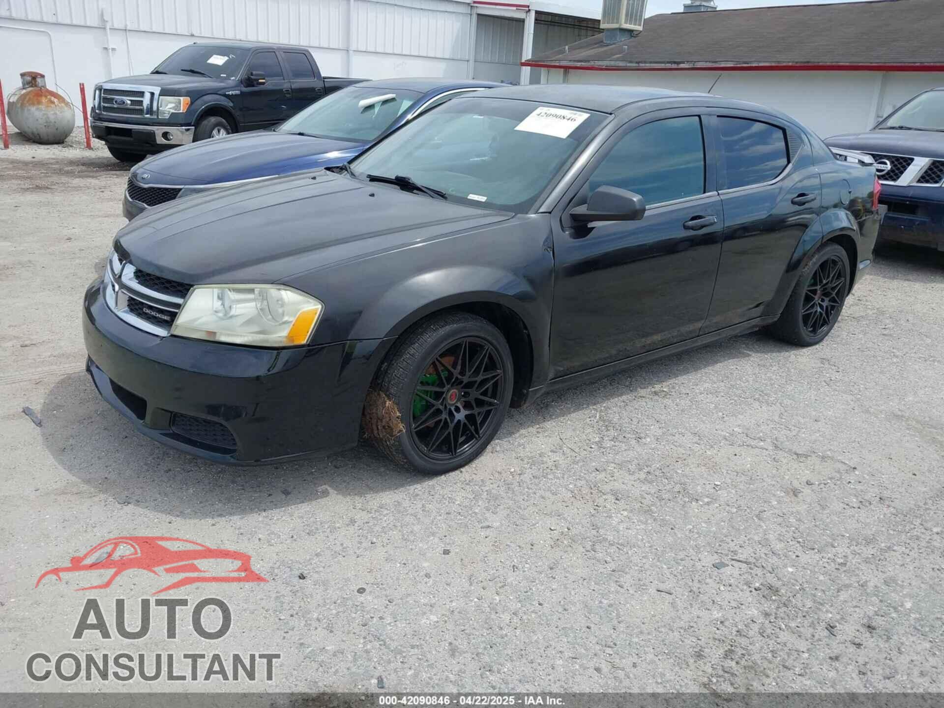 DODGE AVENGER 2011 - 1B3BD4FB8BN545285