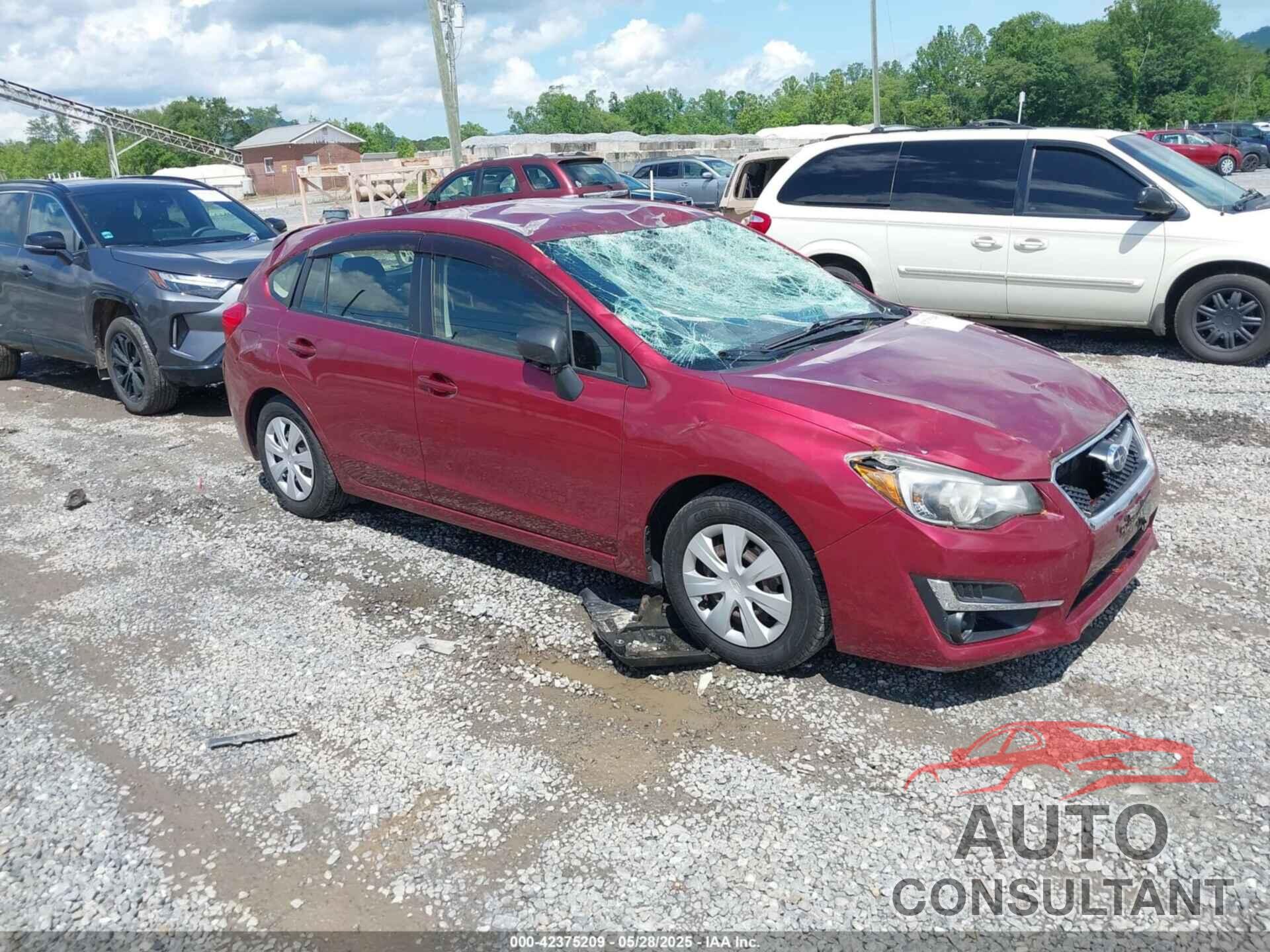 SUBARU IMPREZA 2015 - JF1GPAA64FH253857