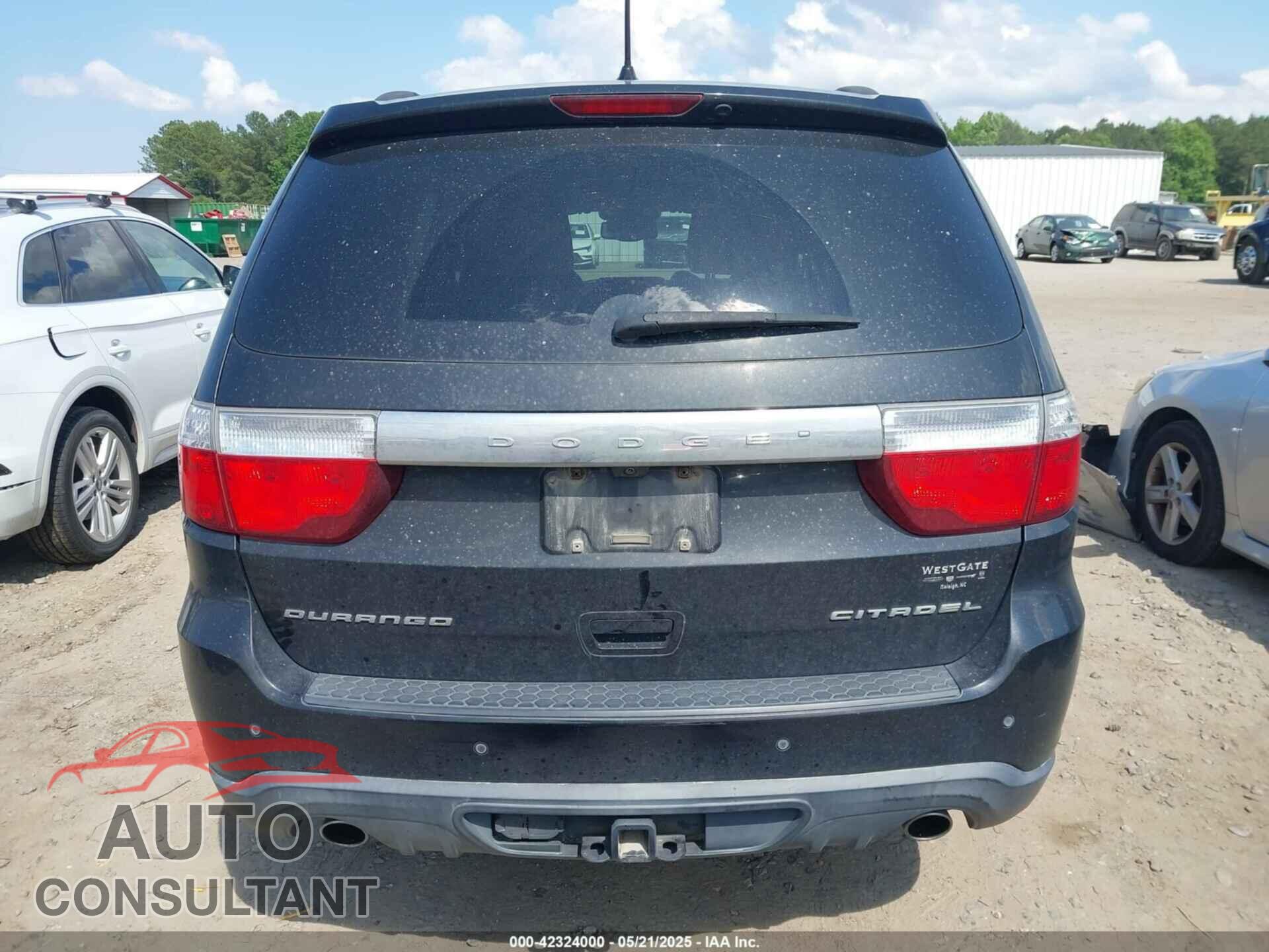 DODGE DURANGO 2012 - 1C4SDHETXCC146732
