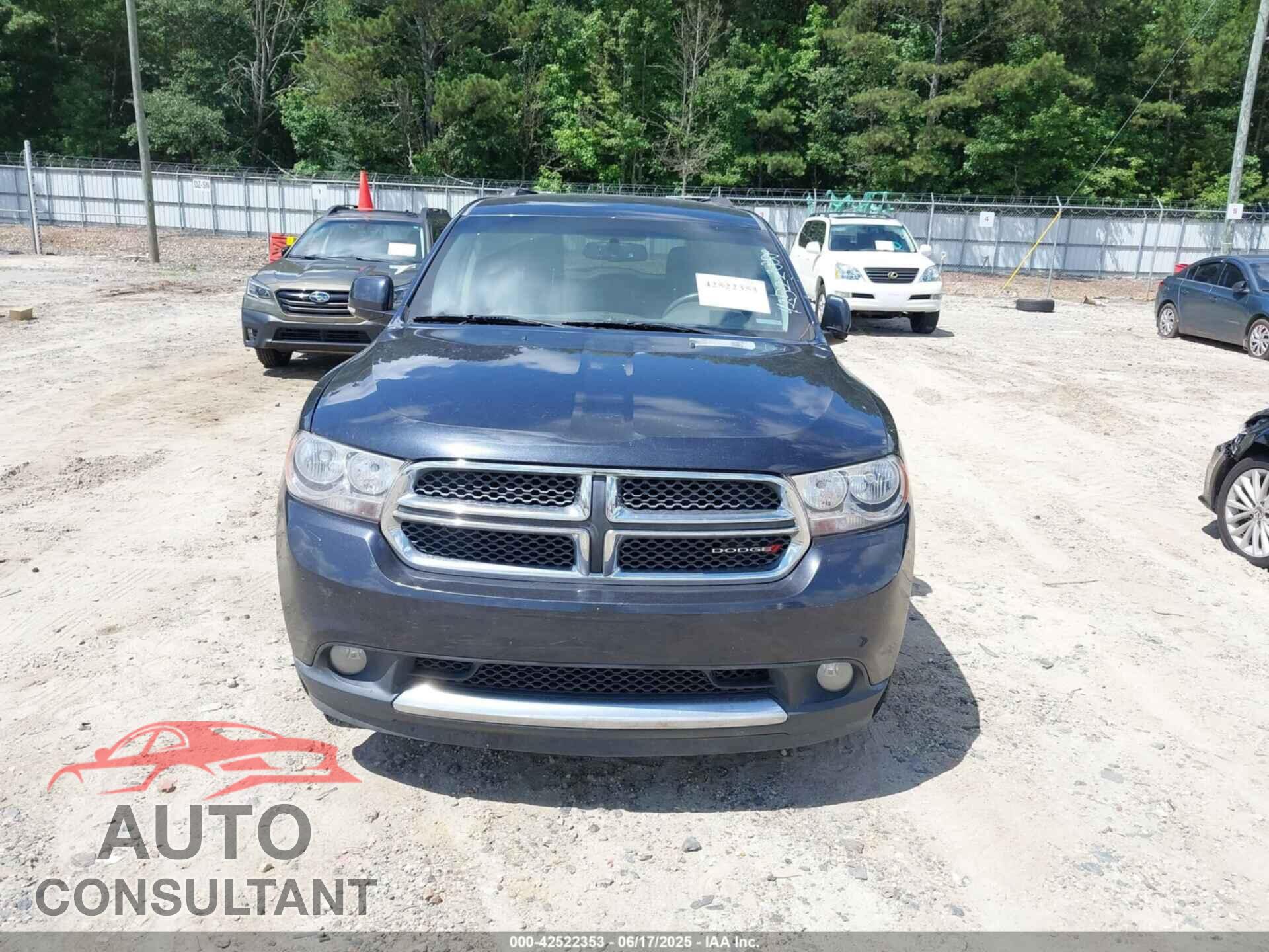 DODGE DURANGO 2013 - 1C4RDHDG7DC657898