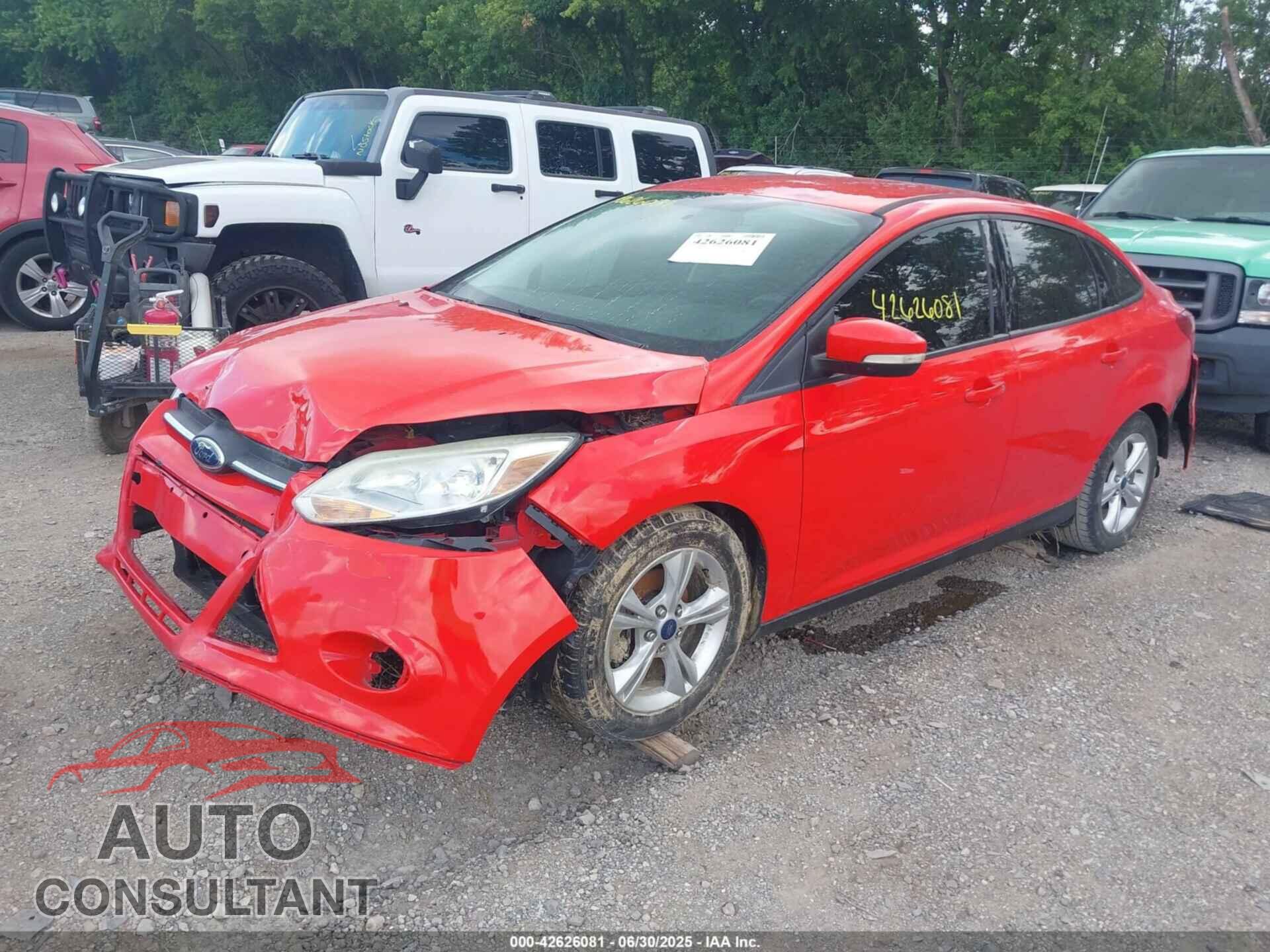 FORD FOCUS 2014 - 1FADP3F22EL347350