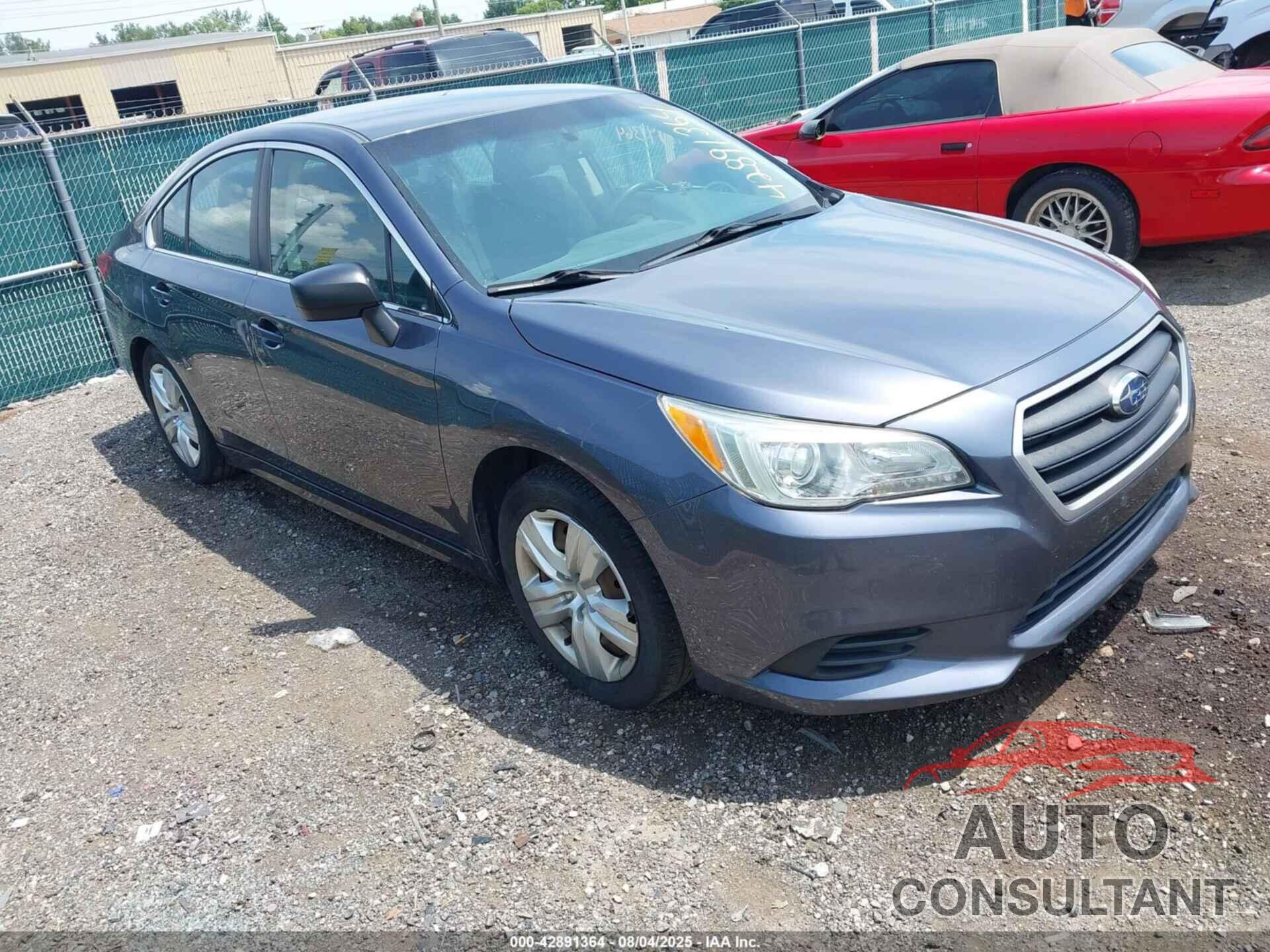 SUBARU LEGACY 2016 - 4S3BNBA60G3032741