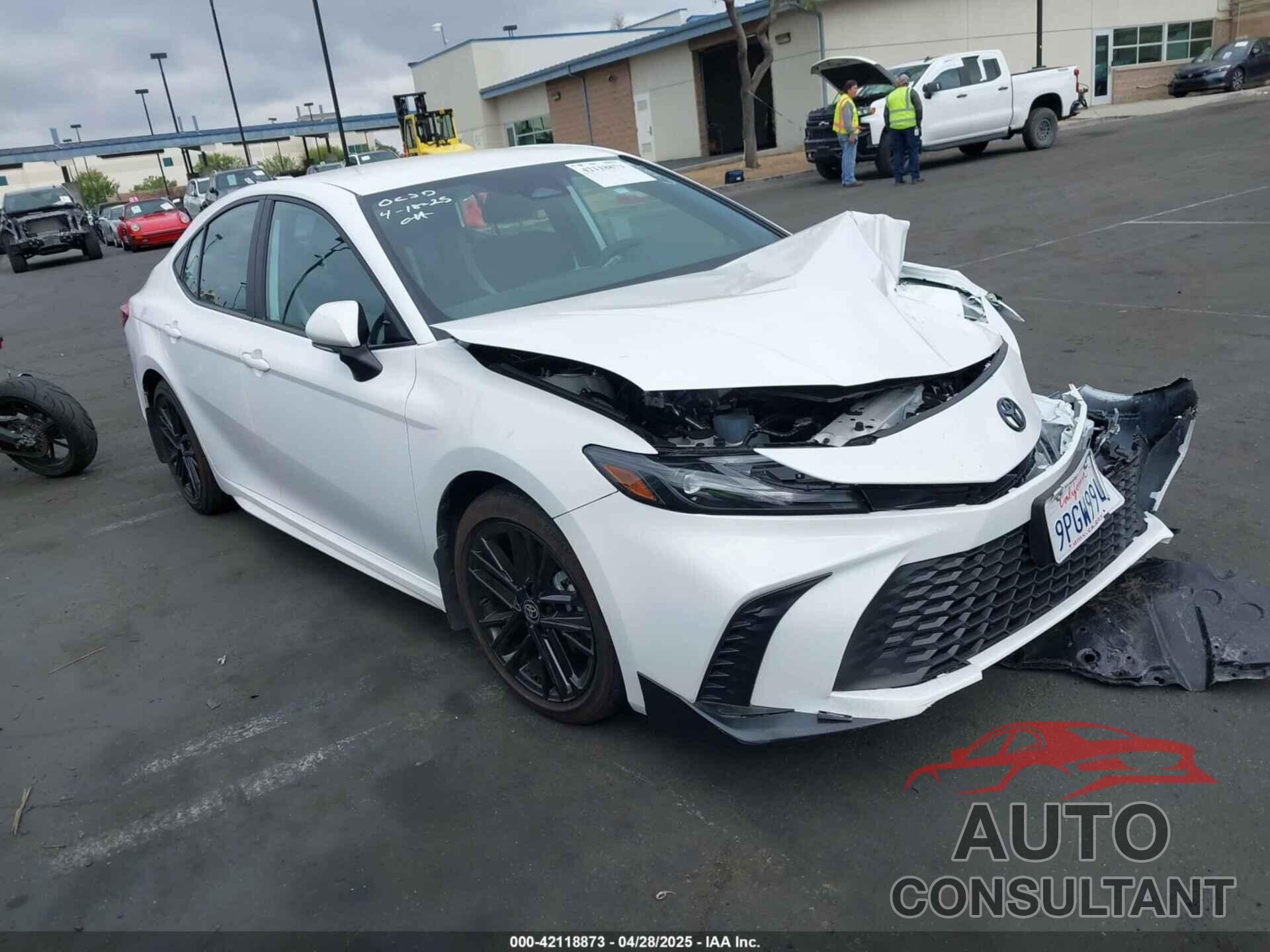 TOYOTA CAMRY 2025 - 4T1DAACK3SU533985