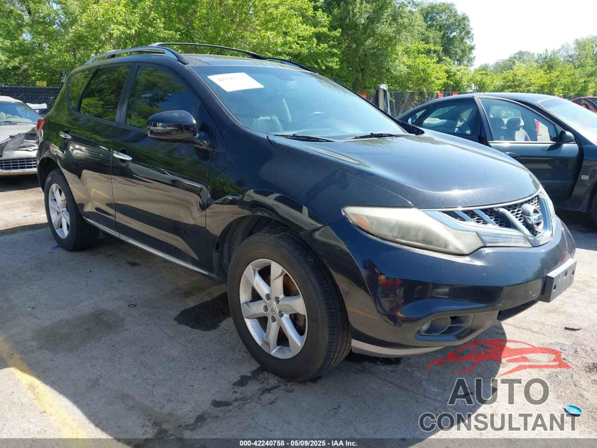 NISSAN MURANO 2013 - JN8AZ1MU5DW213658
