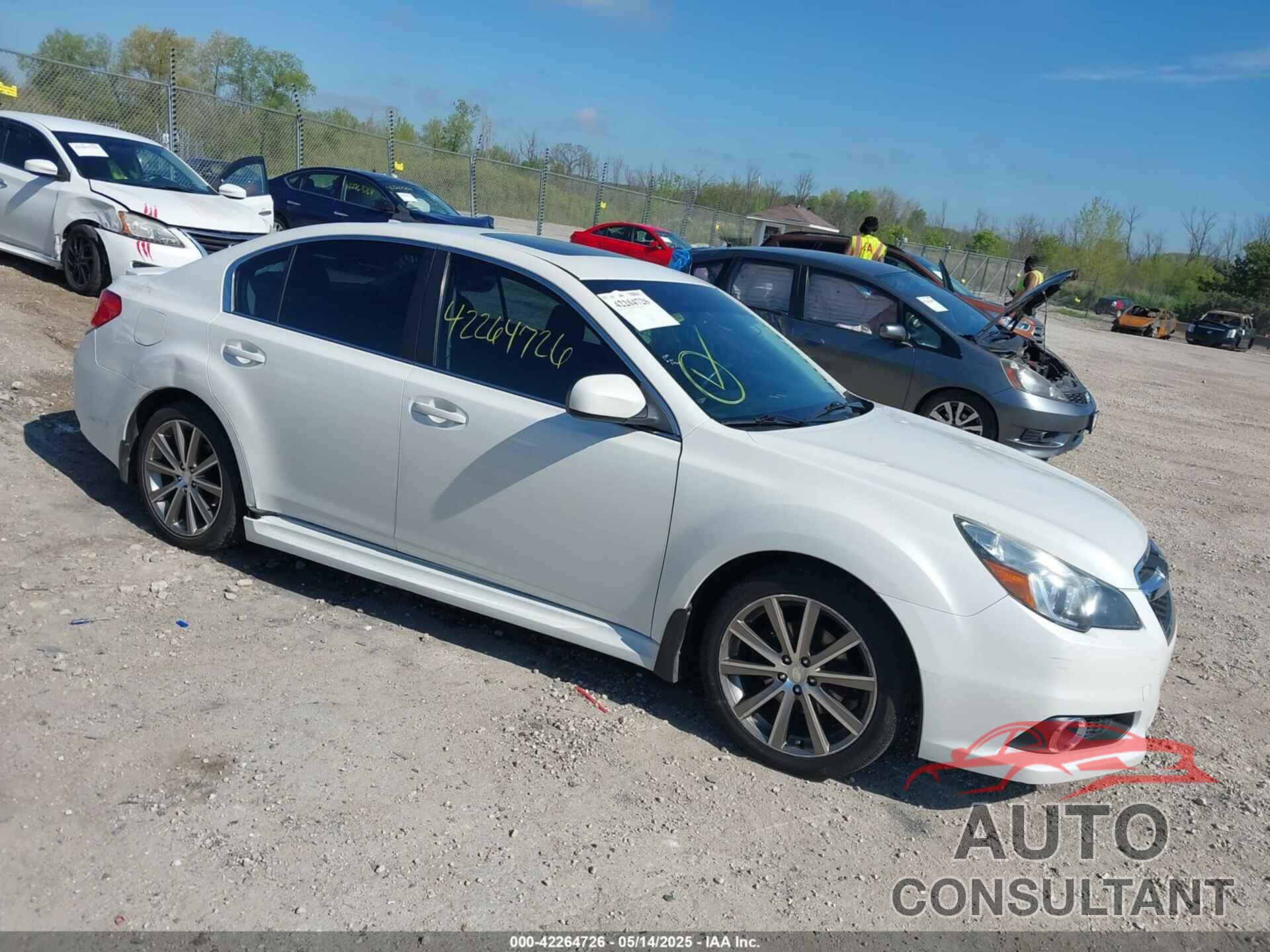SUBARU LEGACY 2014 - 4S3BMCH60E3014946