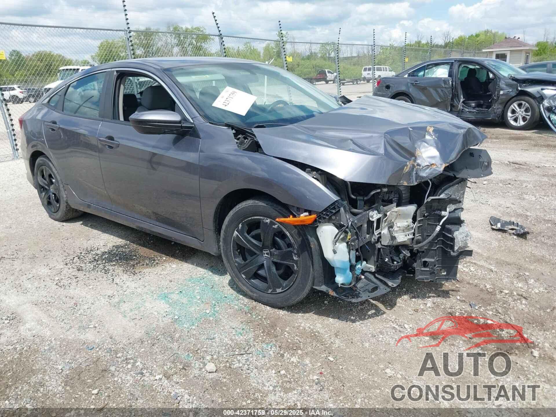 HONDA CIVIC 2017 - 19XFC2F58HE003585