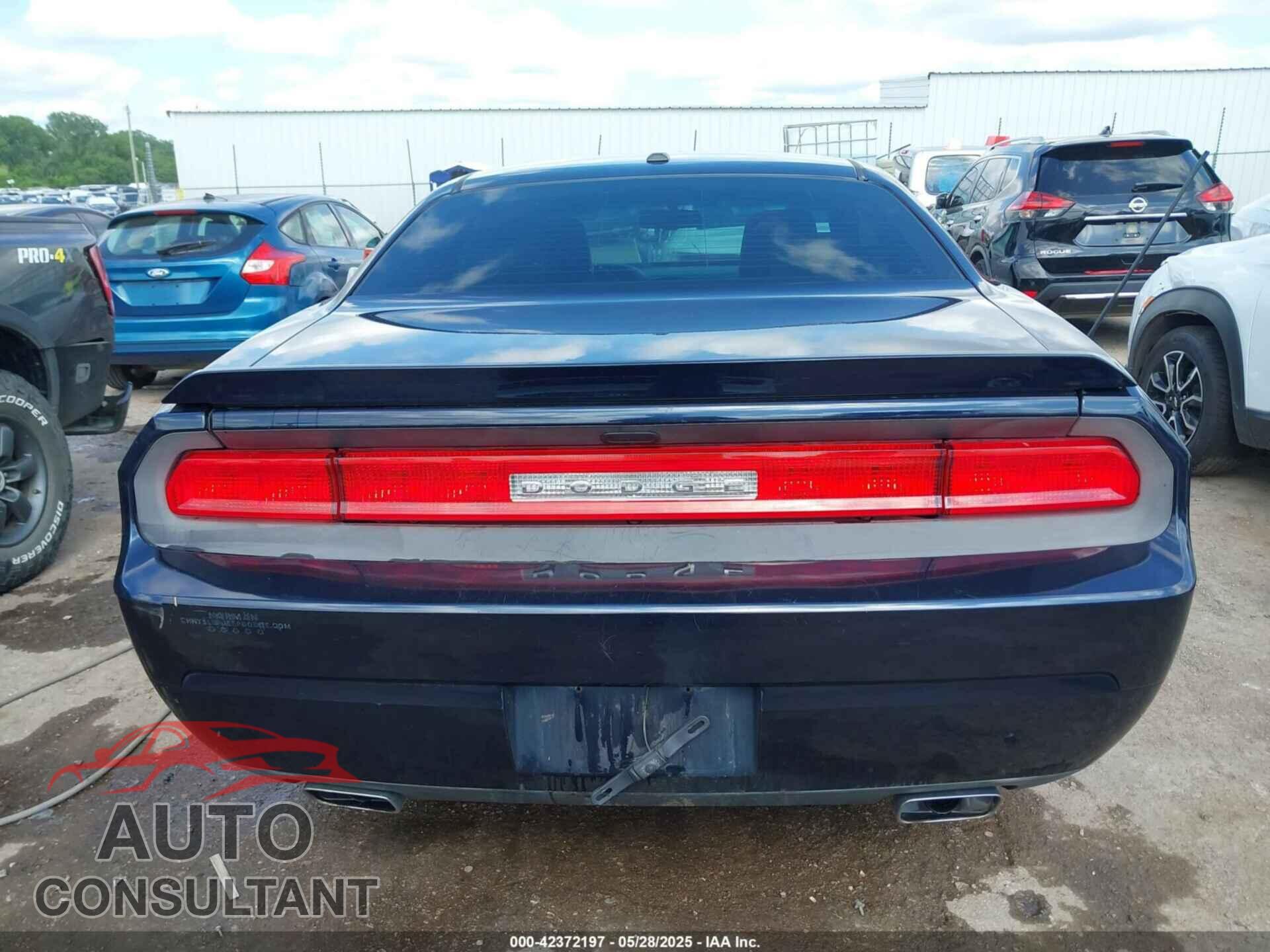 DODGE CHALLENGER 2012 - 2C3CDYAG7CH176835
