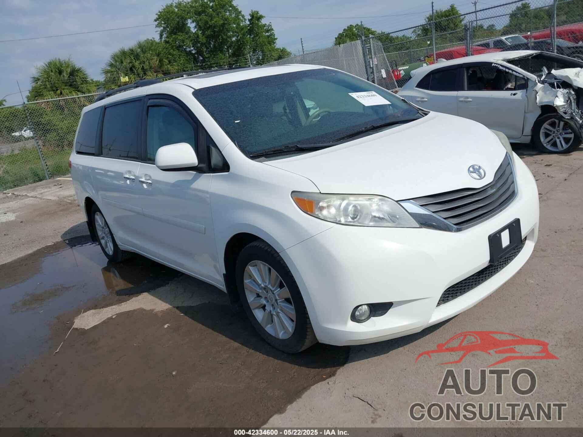 TOYOTA SIENNA 2011 - 5TDDK3DC6BS029472