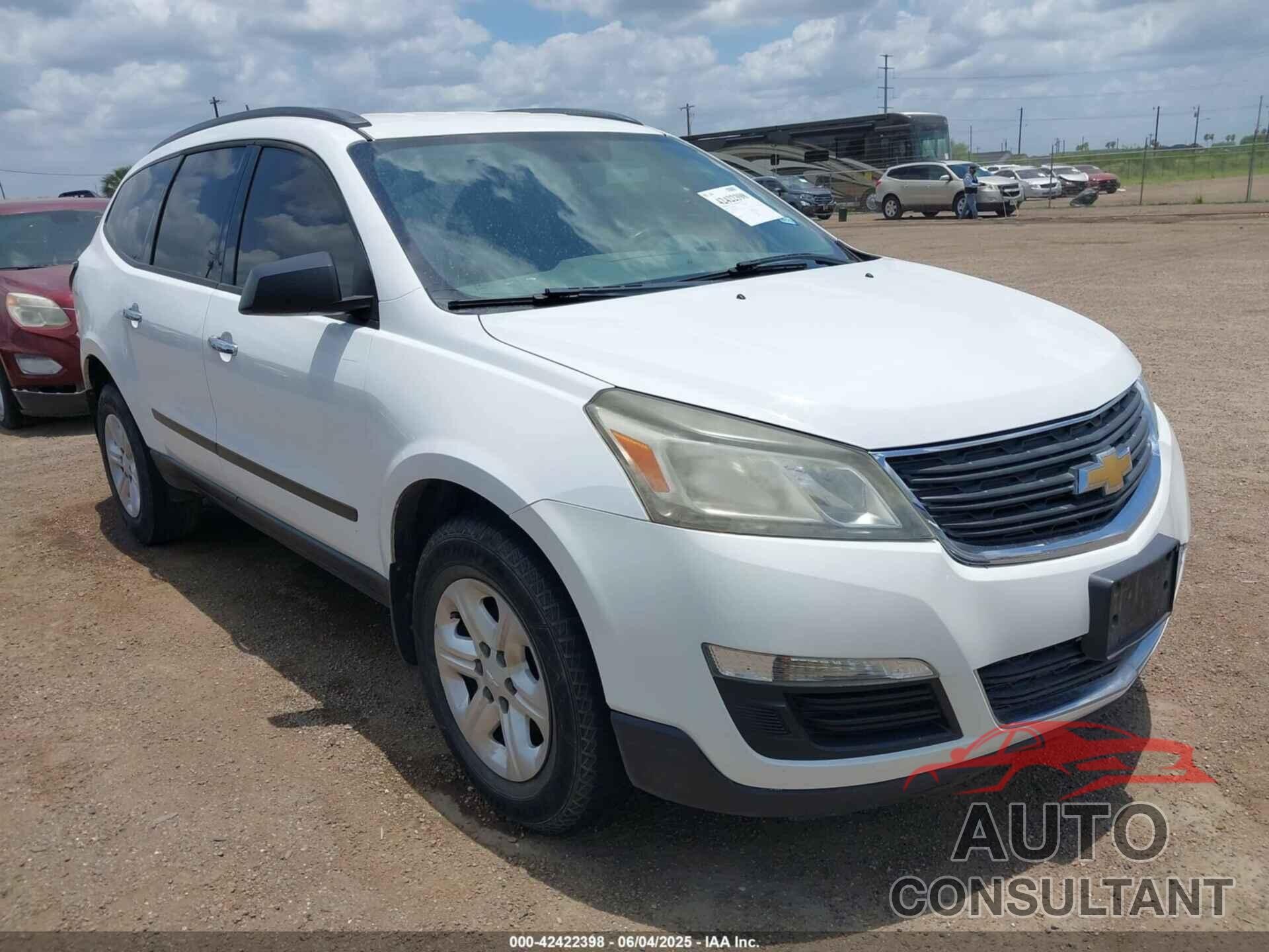 CHEVROLET TRAVERSE 2016 - 1GNKRFED3GJ260756
