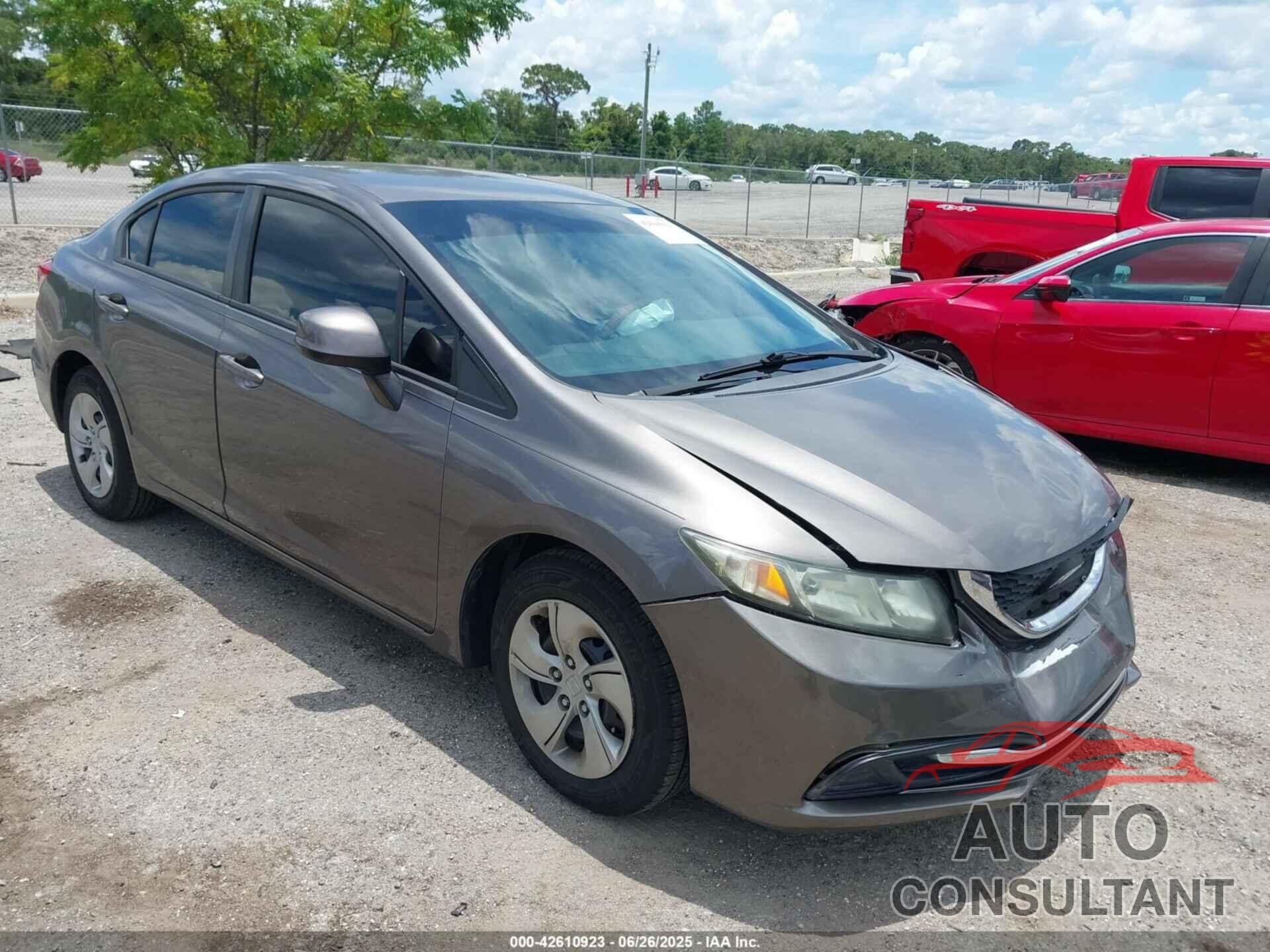 HONDA CIVIC 2013 - 19XFB2F51DE020760