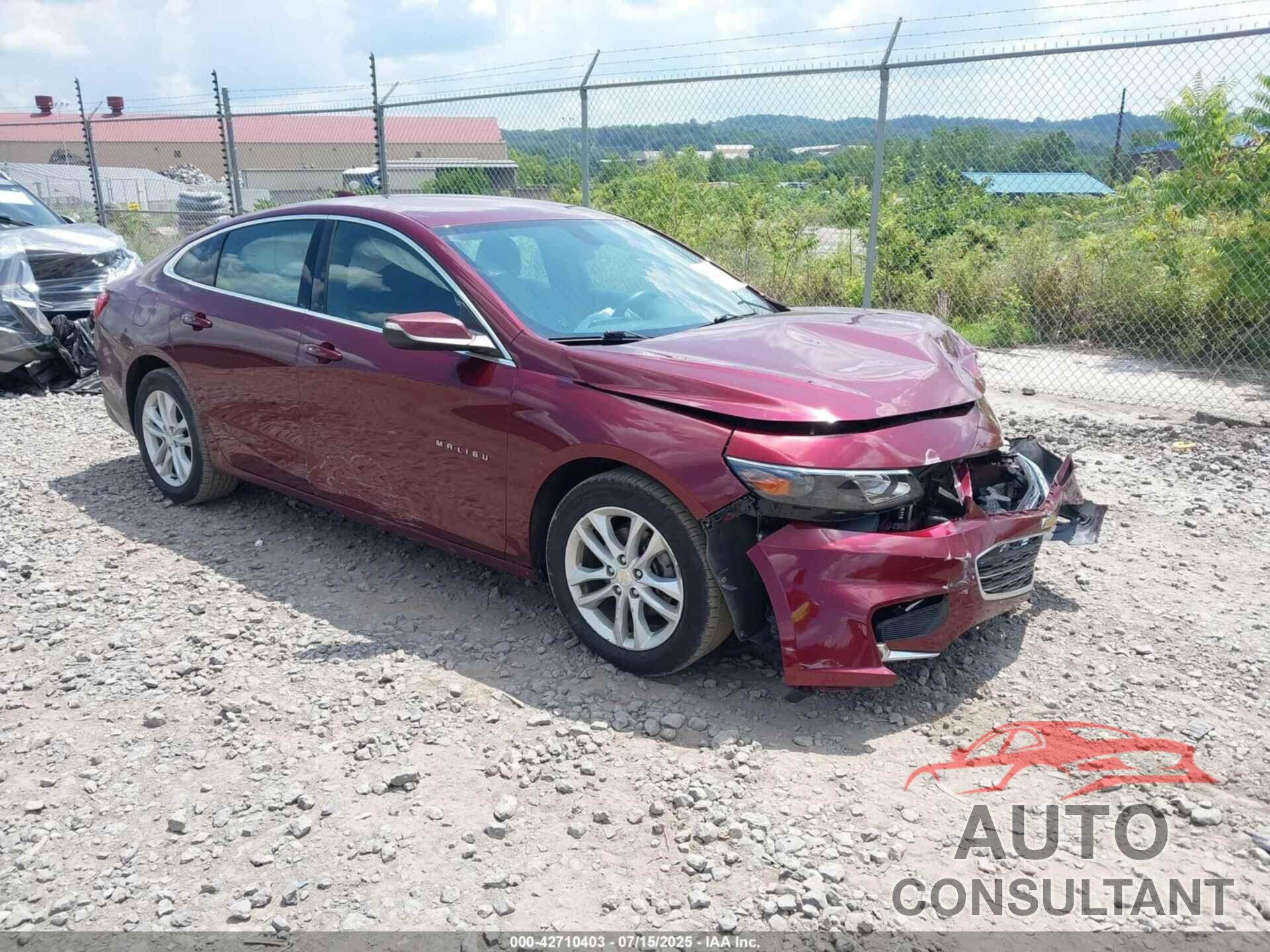 CHEVROLET MALIBU 2016 - 1G1ZE5ST5GF287767