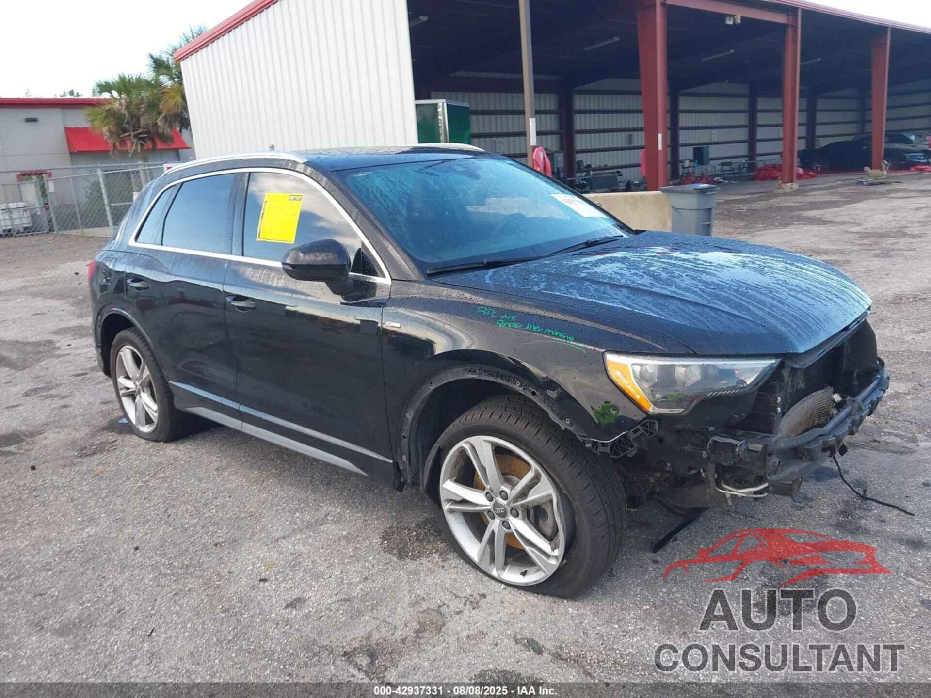 AUDI Q3 2020 - WA1DECF34L1076741