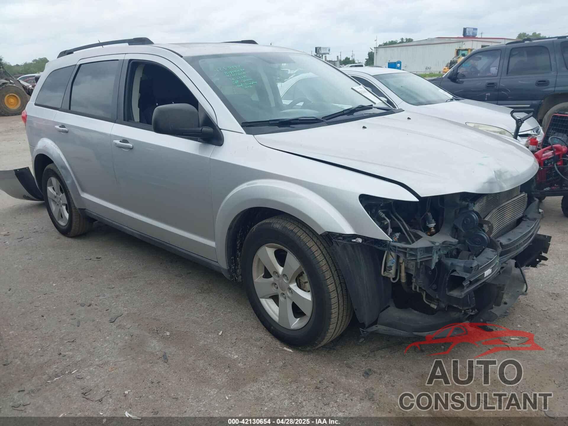 DODGE JOURNEY 2013 - 3C4PDCAB9DT529668