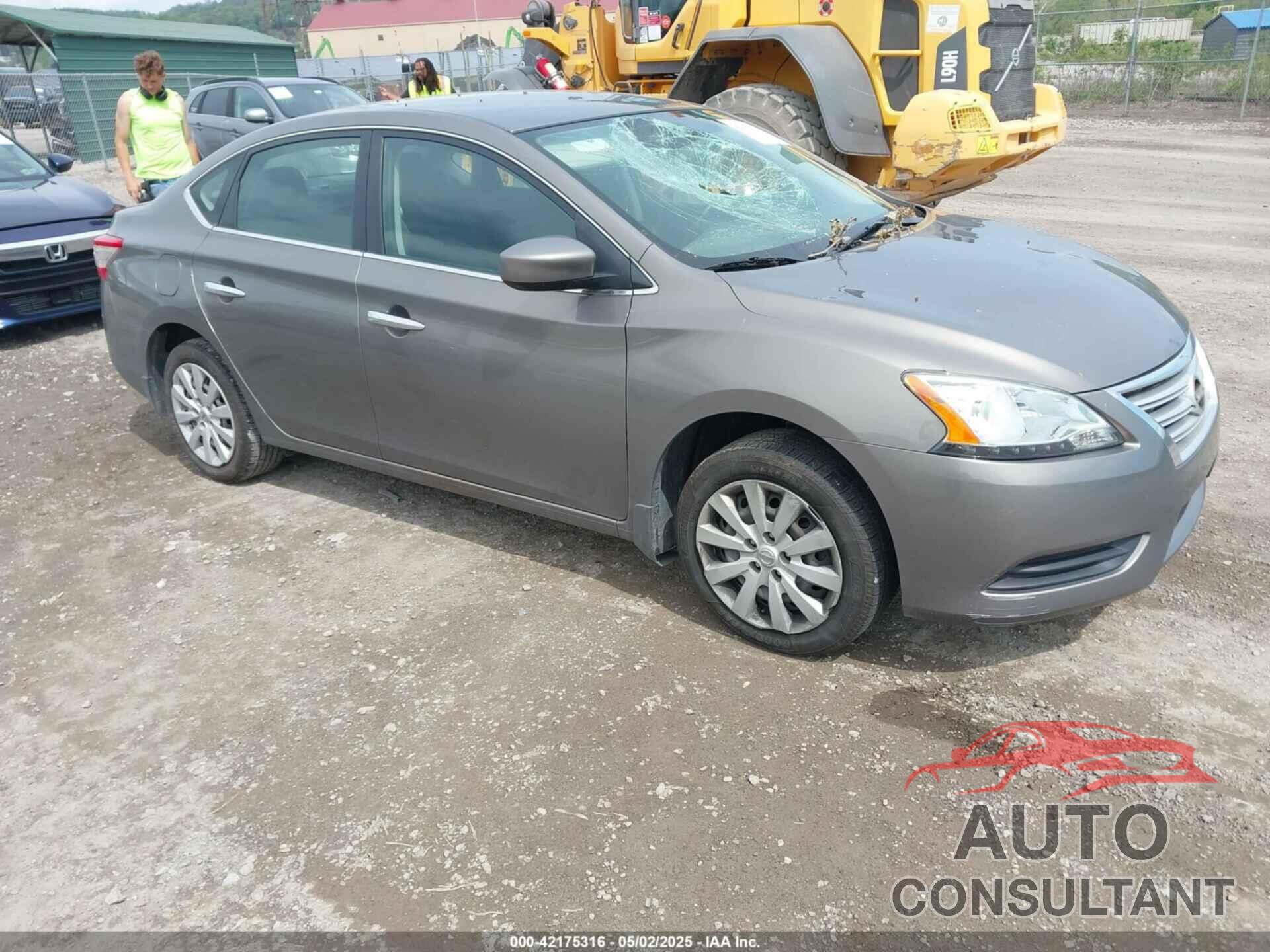 NISSAN SENTRA 2015 - 3N1AB7AP1FY306192