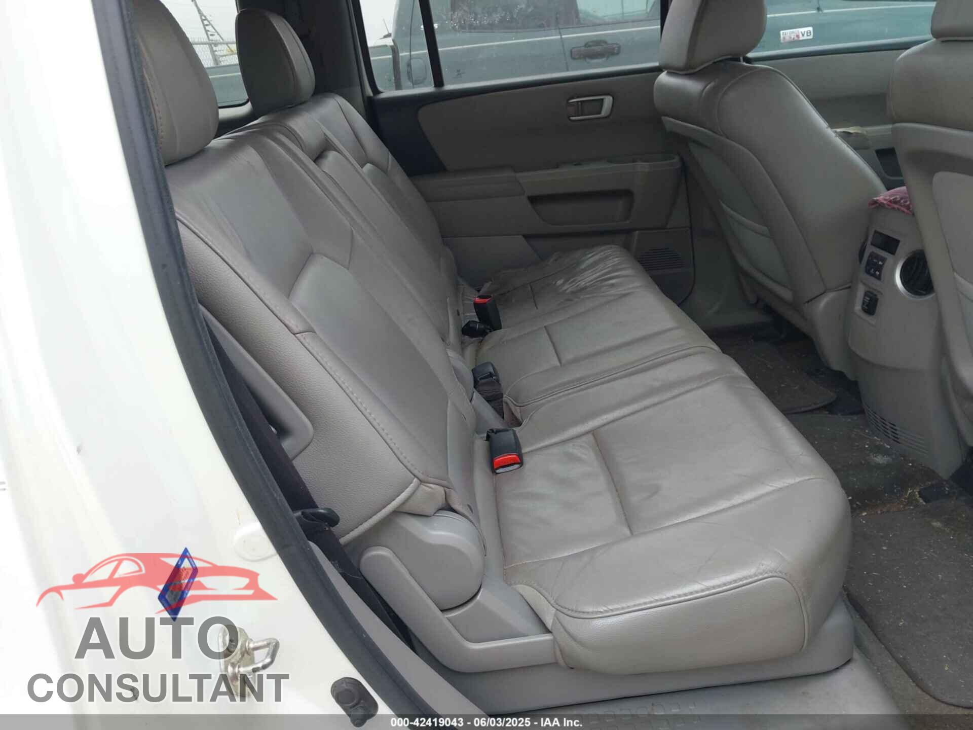 HONDA PILOT 2013 - 5FNYF3H76DB003867