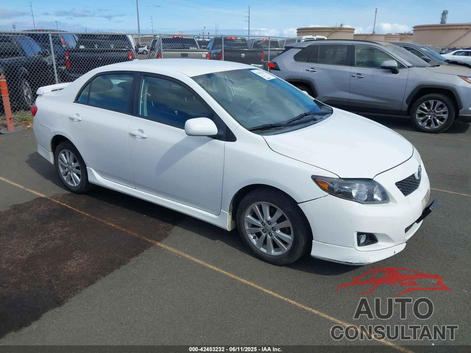 TOYOTA COROLLA 2010 - 2T1BU4EE3AC512044