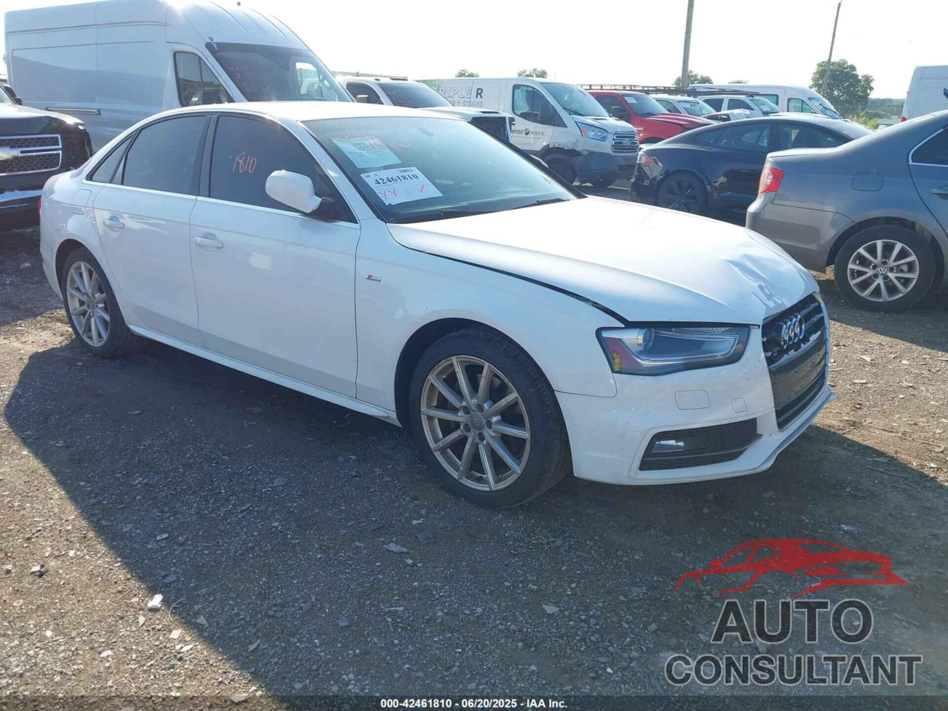 AUDI A4 2016 - WAUBFAFL4GN002651