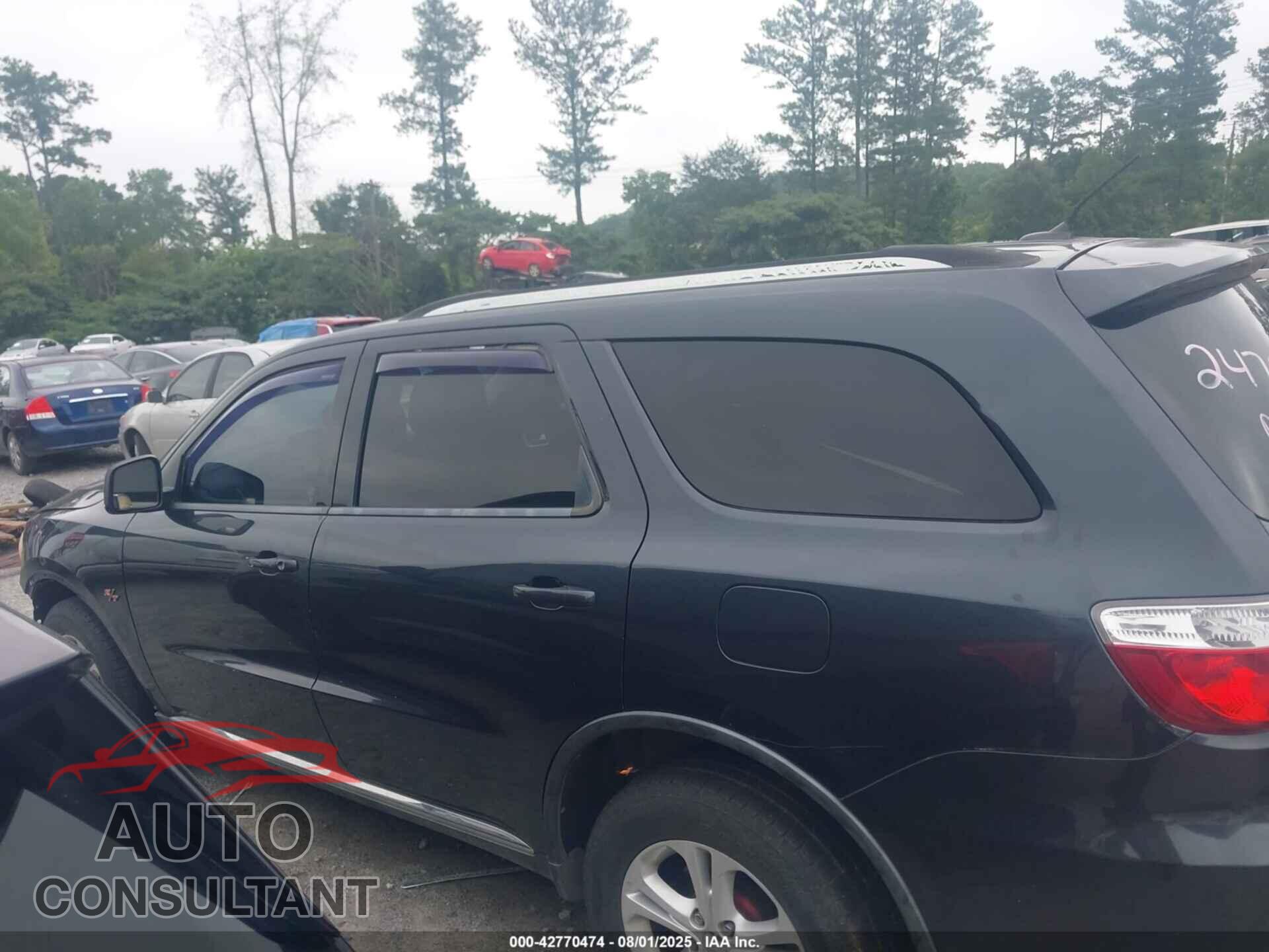 DODGE DURANGO 2012 - 1C4SDHDT7CC247597