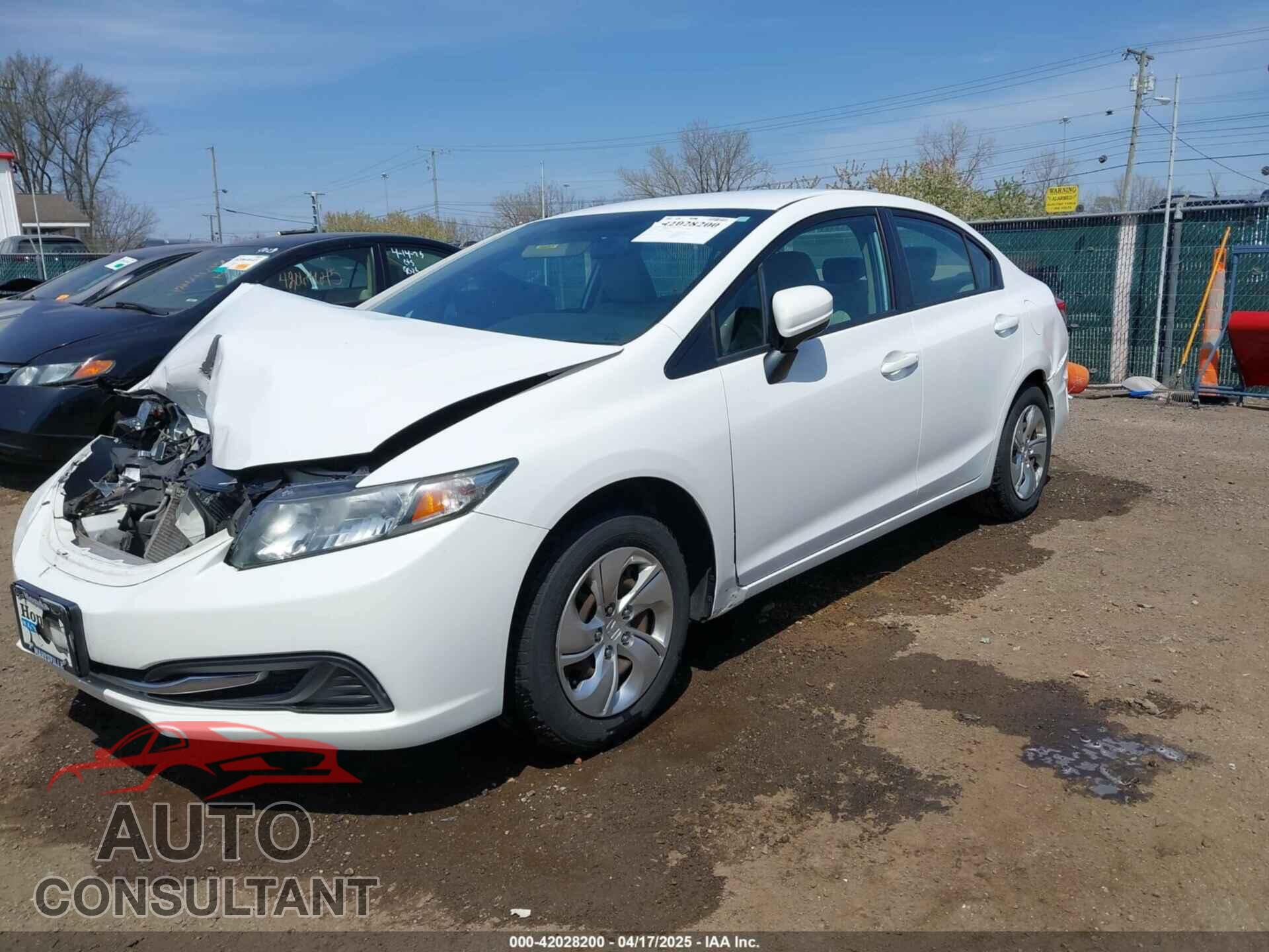 HONDA CIVIC 2015 - 19XFB2F54FE016219
