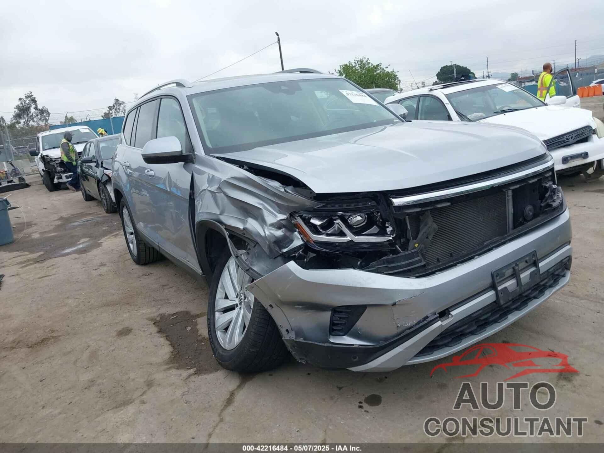 VOLKSWAGEN ATLAS 2021 - 1V2ER2CA9MC502102