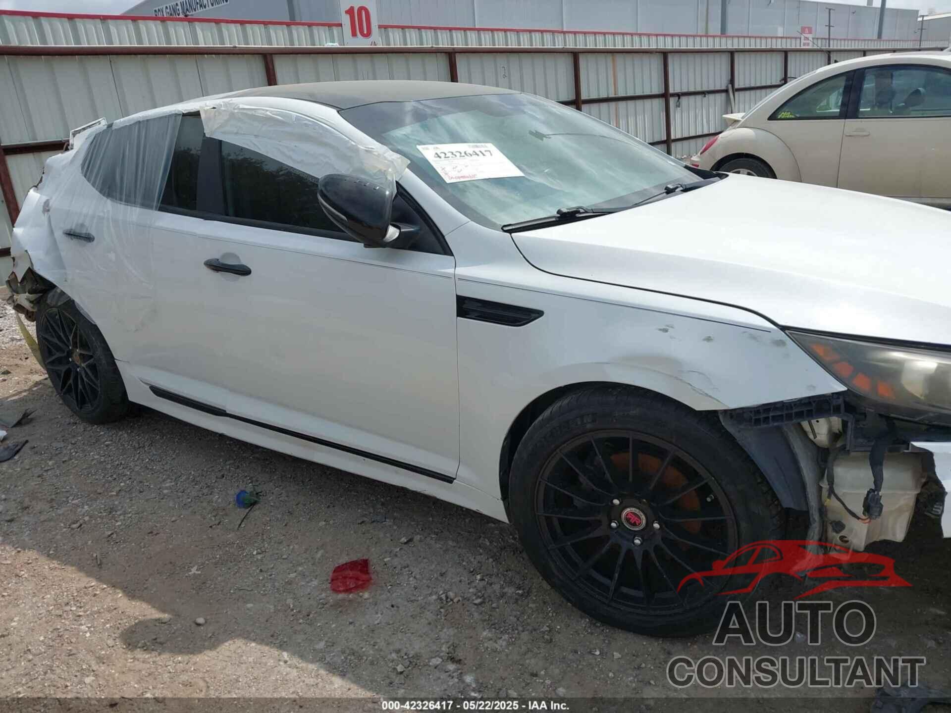 KIA OPTIMA HYBRID 2012 - KNAGM4AD0C5031247