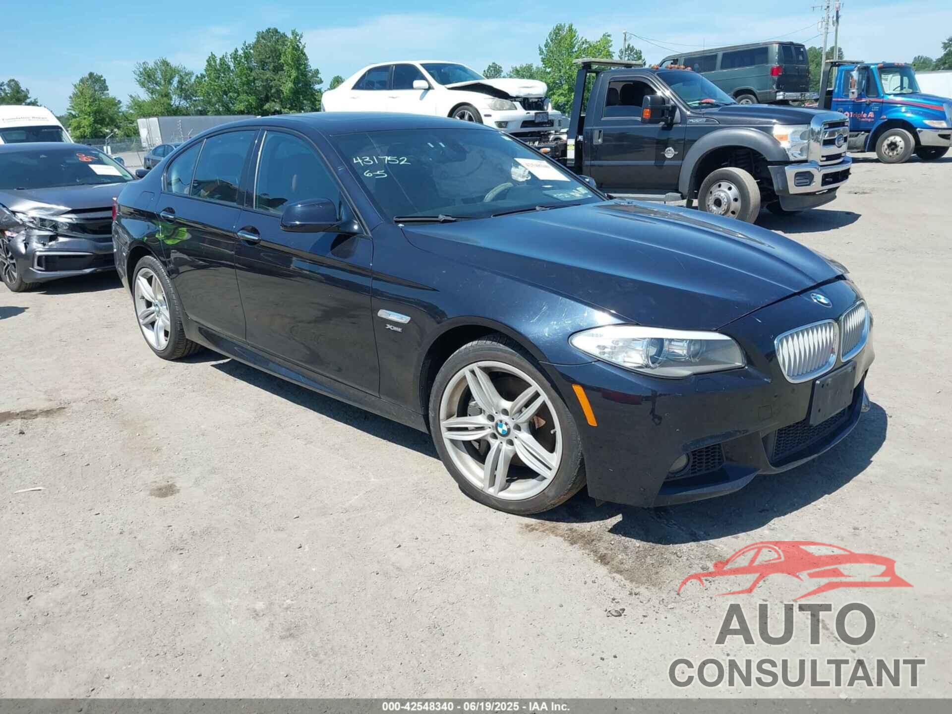 BMW 550I 2011 - WBAFU9C53BC783534