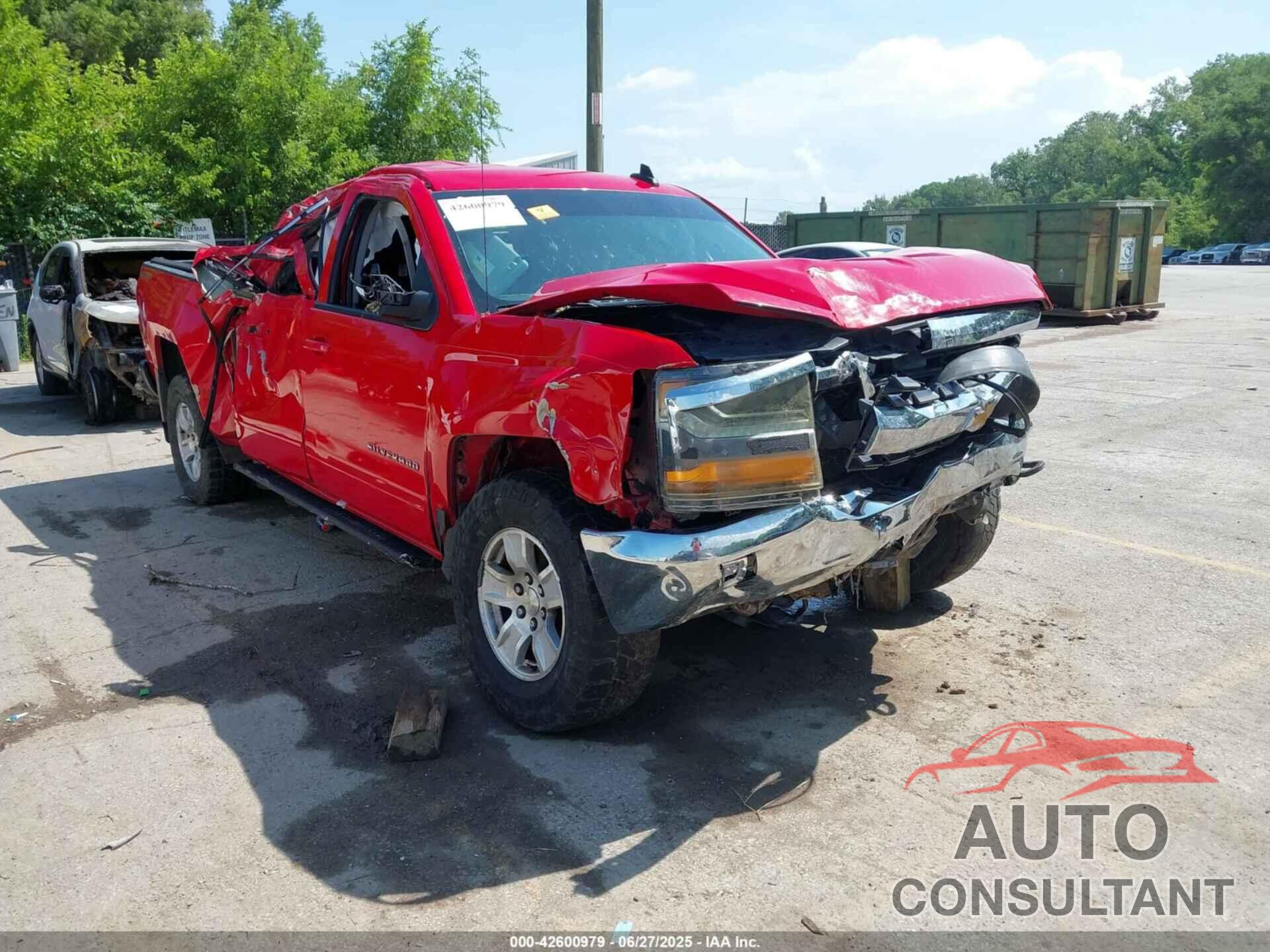 CHEVROLET SILVERADO 1500 2016 - 3GCUKRECXGG203311